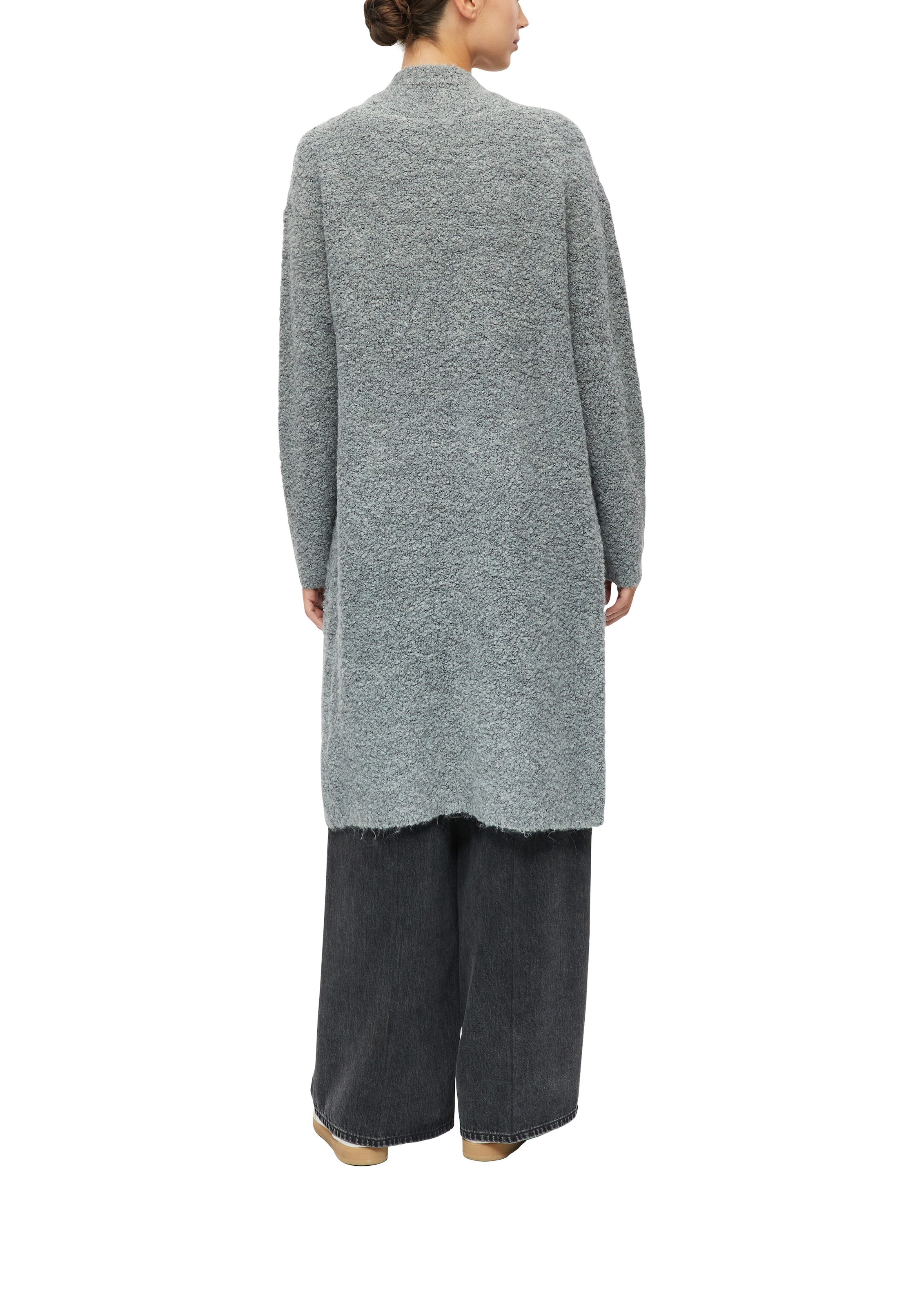 s.Oliver Cardigan long Lange Strickjacke ohne Verschluss / mit Wolle