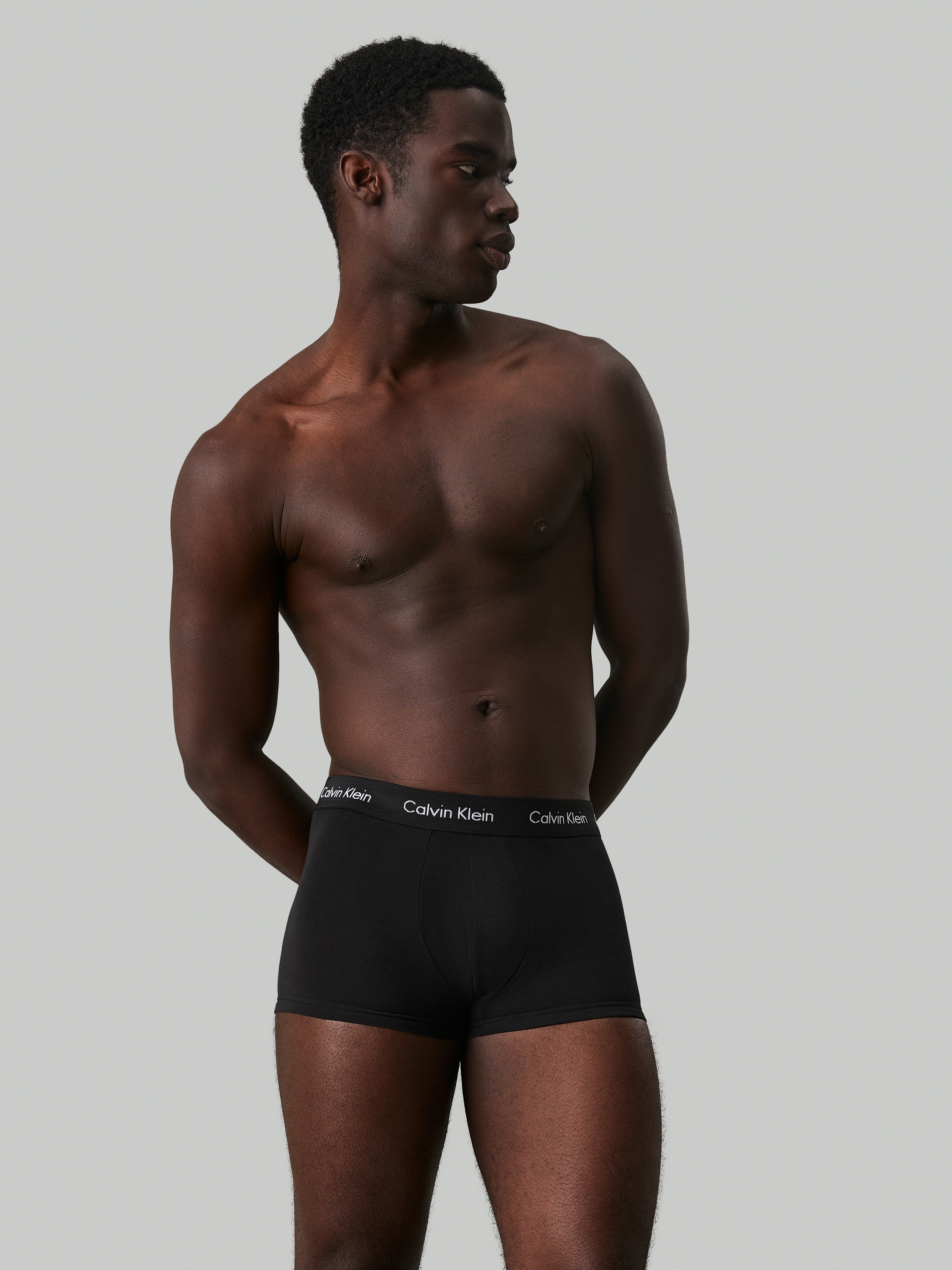 Calvin Klein Underwear Tronc »LOW RISE TRUNK 5PK« Packung, 5er-Pack,  mit Logo-Elastikbund (5 Stück)