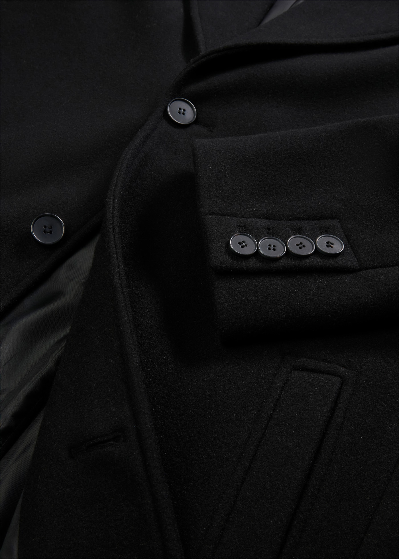 bonprix Manteau court style caban, avec une part de laine, coupe régulière