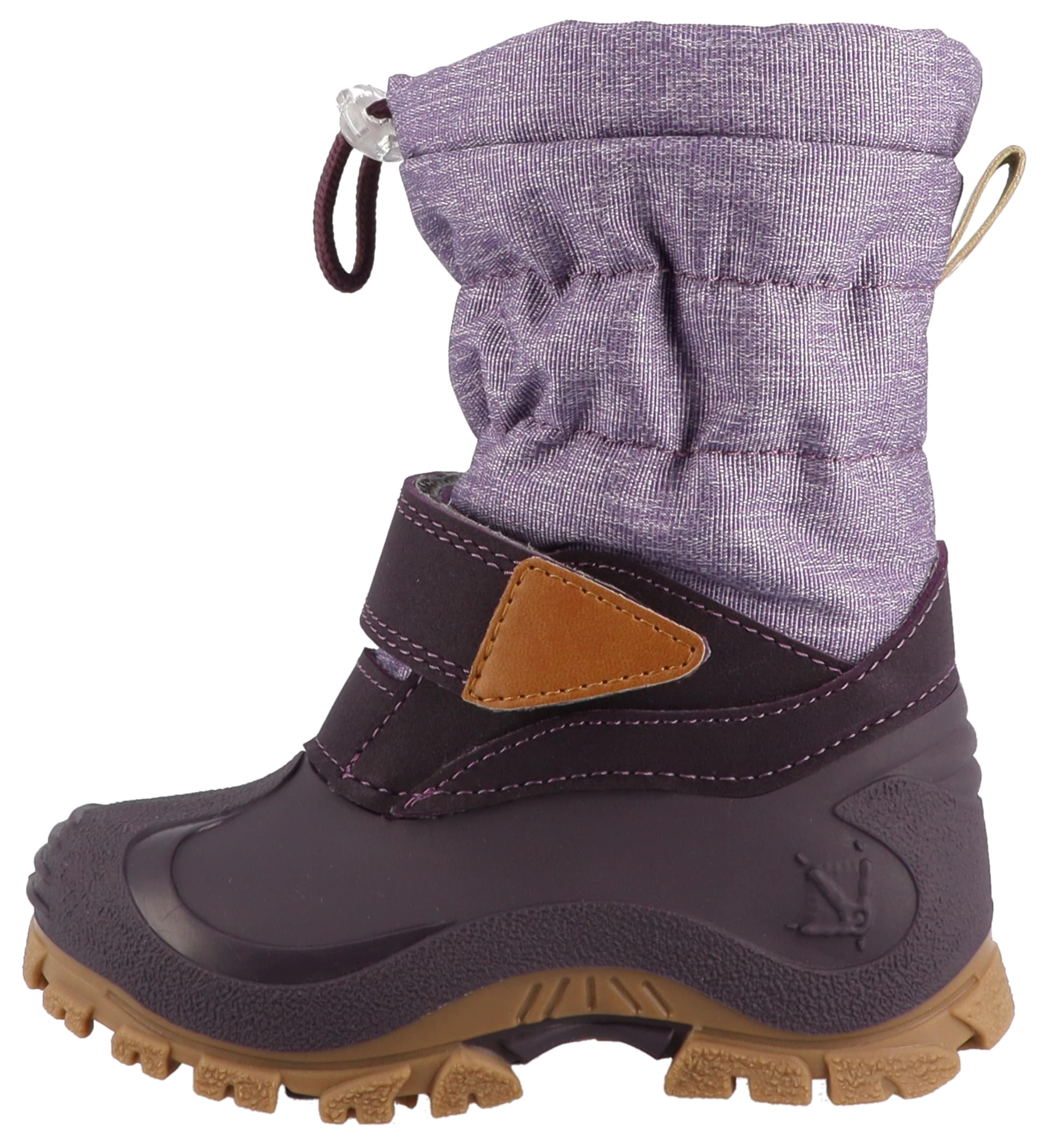 Lurchi Snowboots »Finn«  Winterboots mit Schurwolle, Grössenschablone zum Download