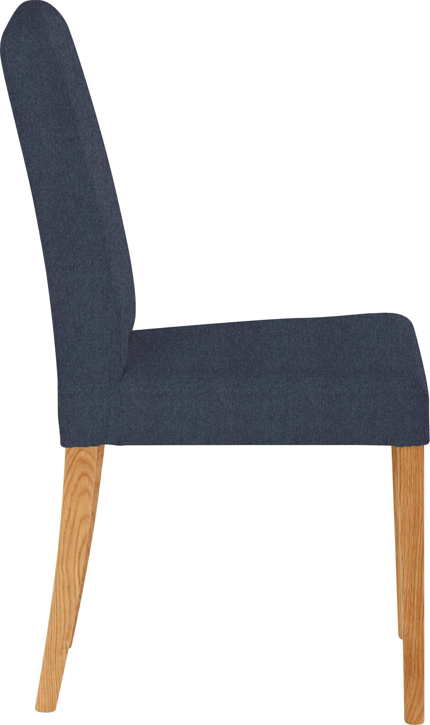 Home affaire Chaise à 4 pieds »Bologna« (Set) 2 cuisGestell aus Massivholz