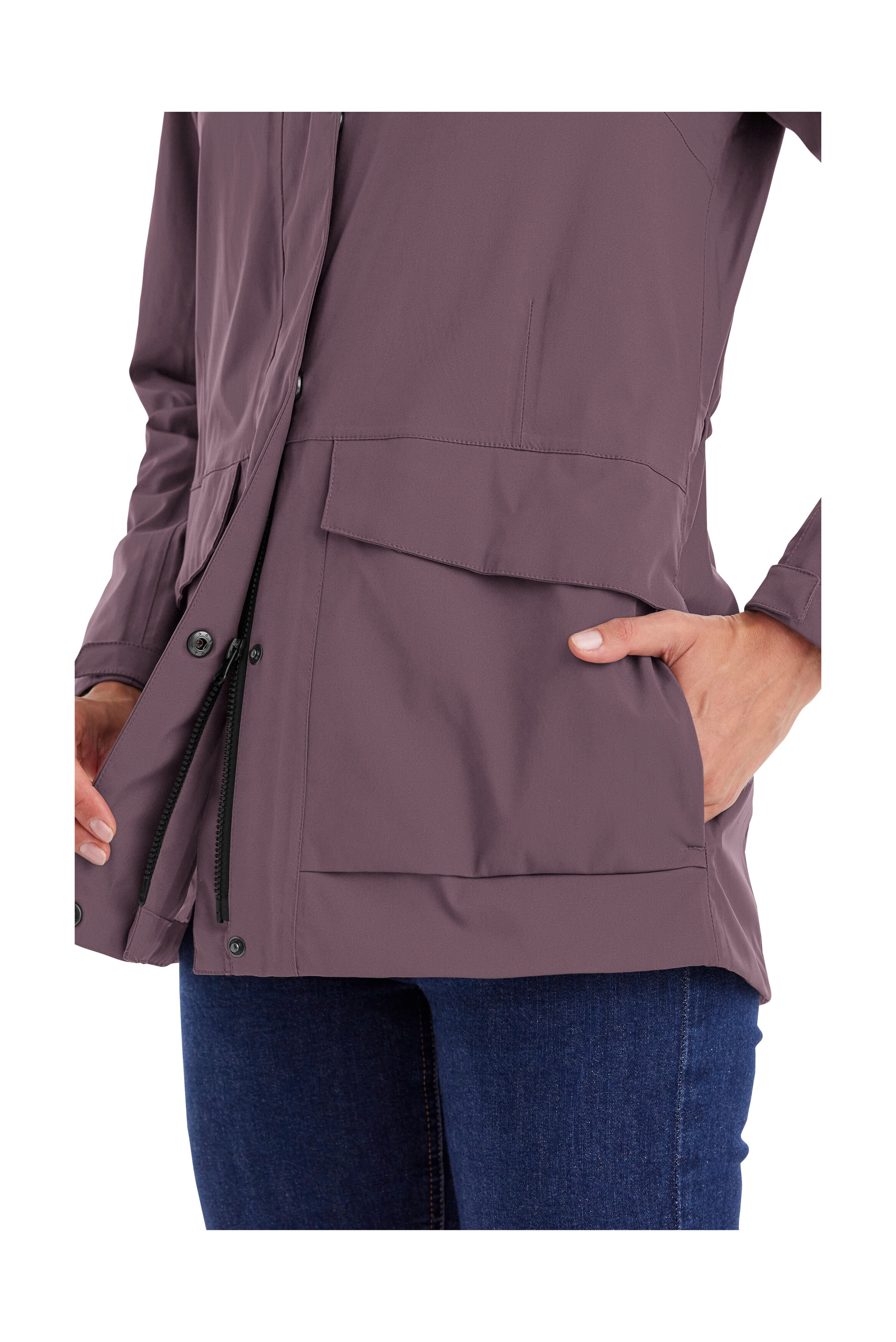 G.I.G.A. DX by killtec Funktionsjacke »GS 54 WMN JCKT« Wasserdicht, atmungsaktiv, recycelte Materialien, abnehmbare Kapuze