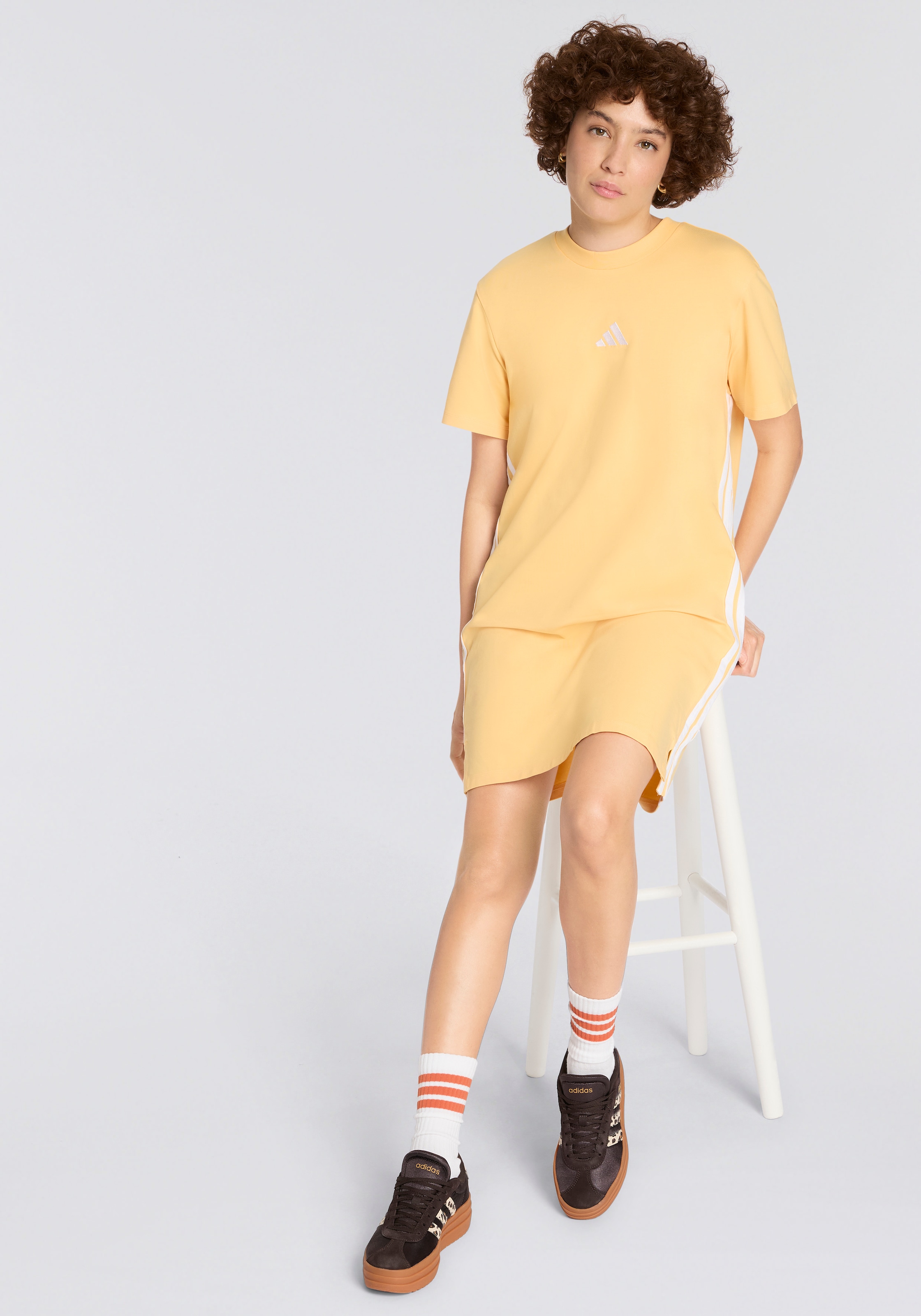 adidas Performance Funktionssocken »3-STREIFEN ESSENTIALS CUSHIONED CREW 6ER-PACK« 6 Paar tlg.