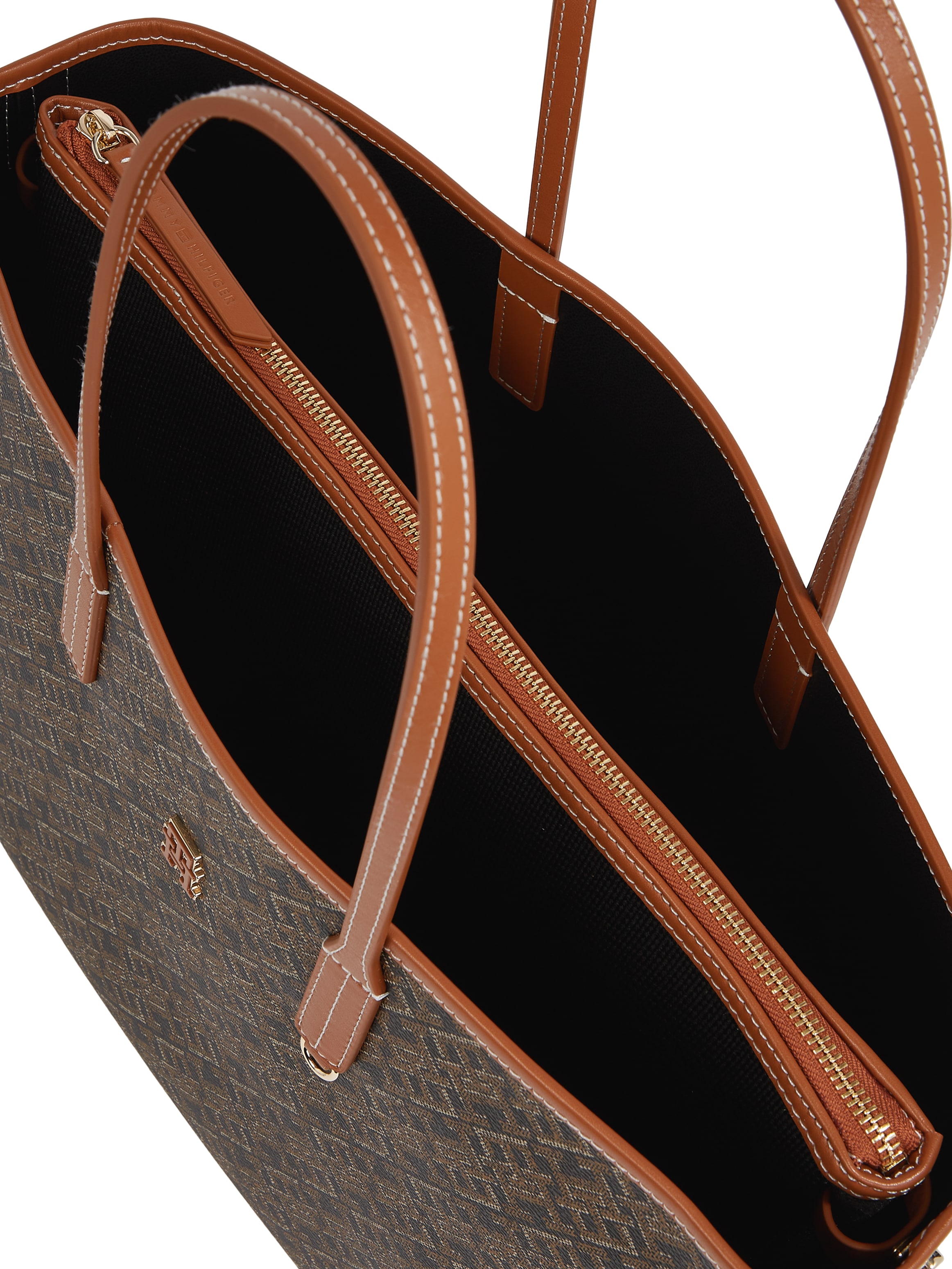 Tommy Hilfiger Sac de transport »TH MONOPLAY TOTE LE« Sac épaule femme, sac à main, shopper avec imprimé intégral