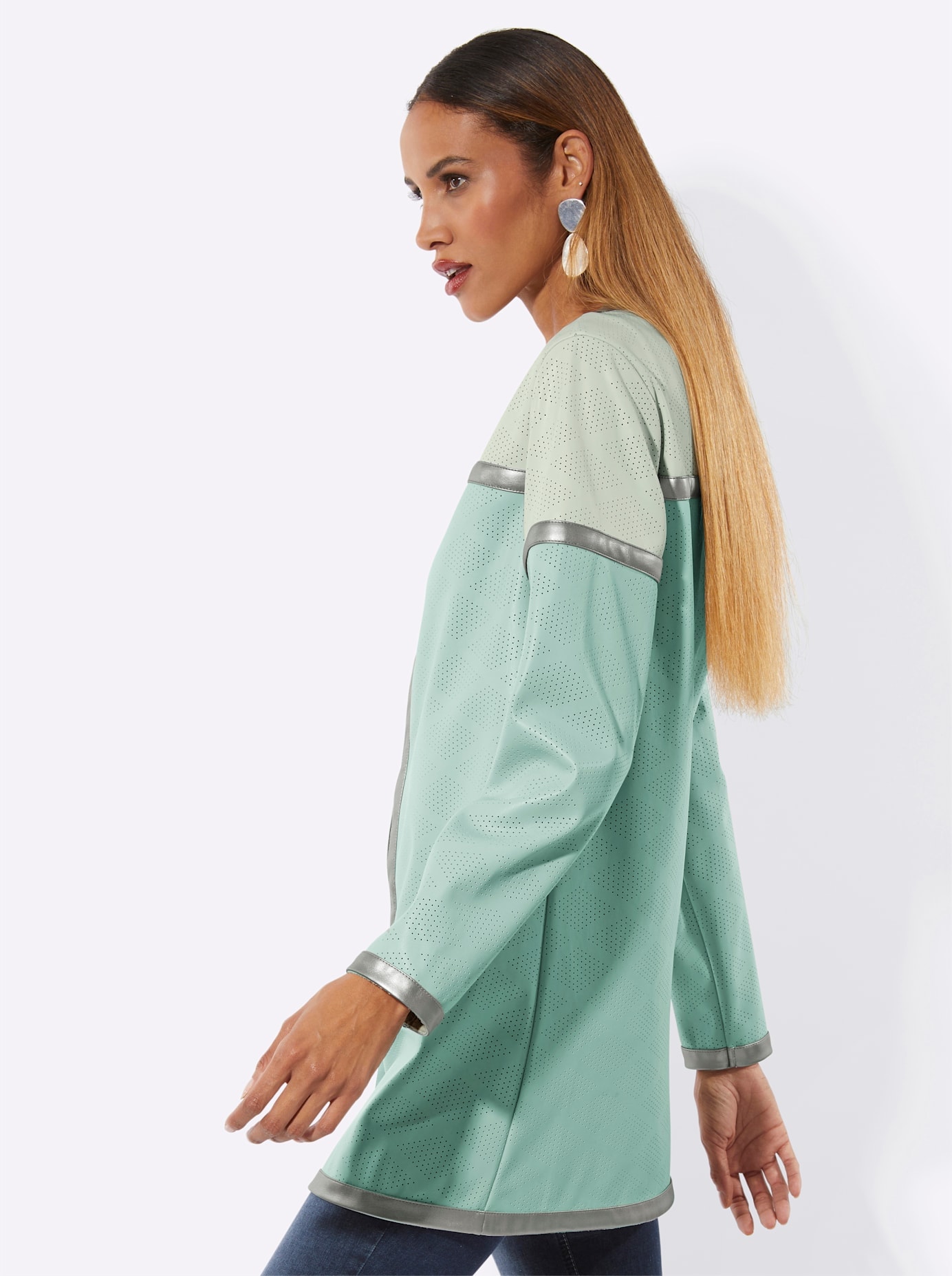 Mainpol Blazer en similicuir »Lederimitat-Blazer«