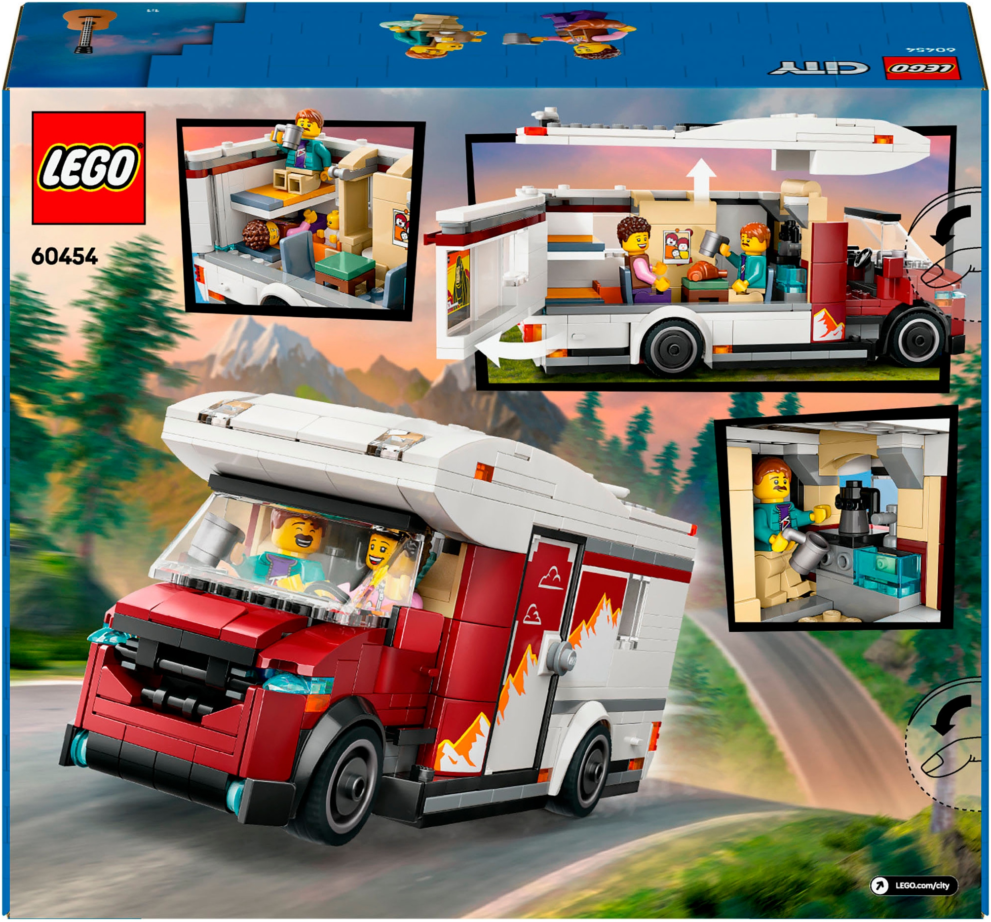 LEGO® Pions de construction »Abenteuer-Wohnmobil (60454), LEGO City« Made in Europe