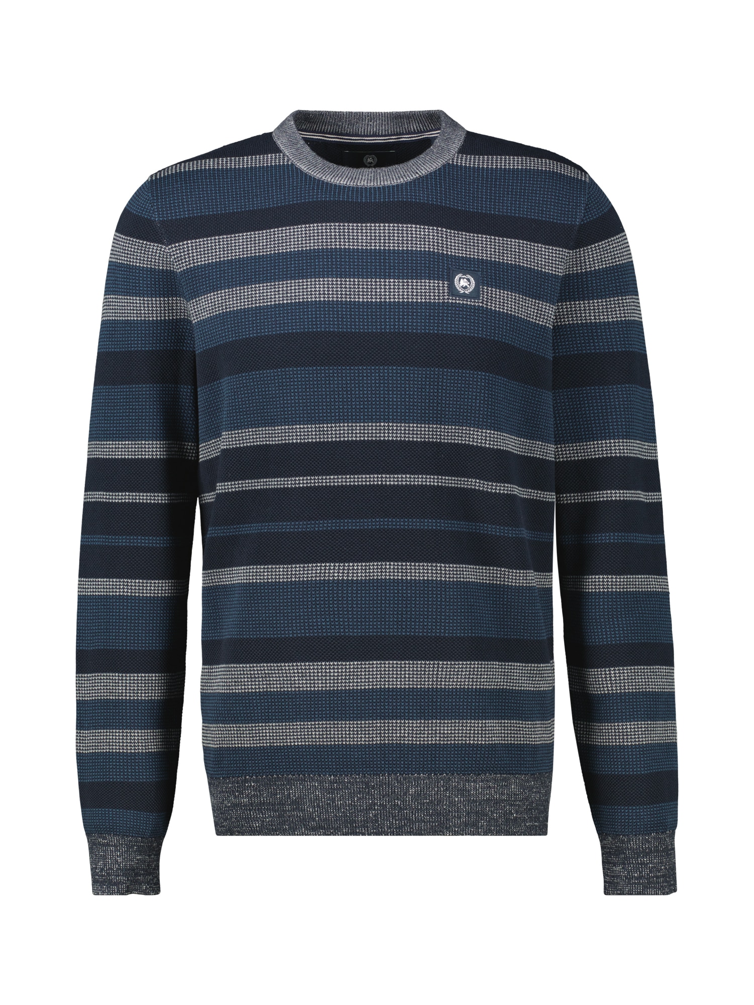 LERROS Strickpullover »LERROS Gestreifter Strickpullover«