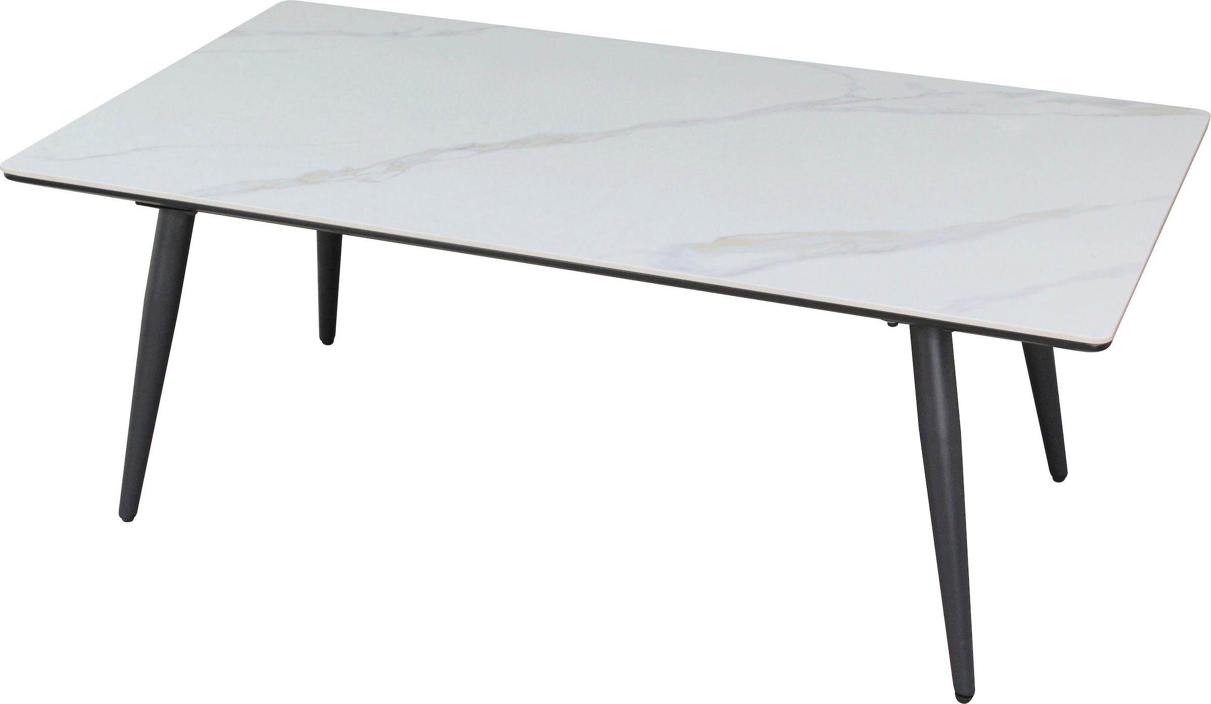 Paroli Couchtisch in moderner Marmoroptik, Breite 110 cm