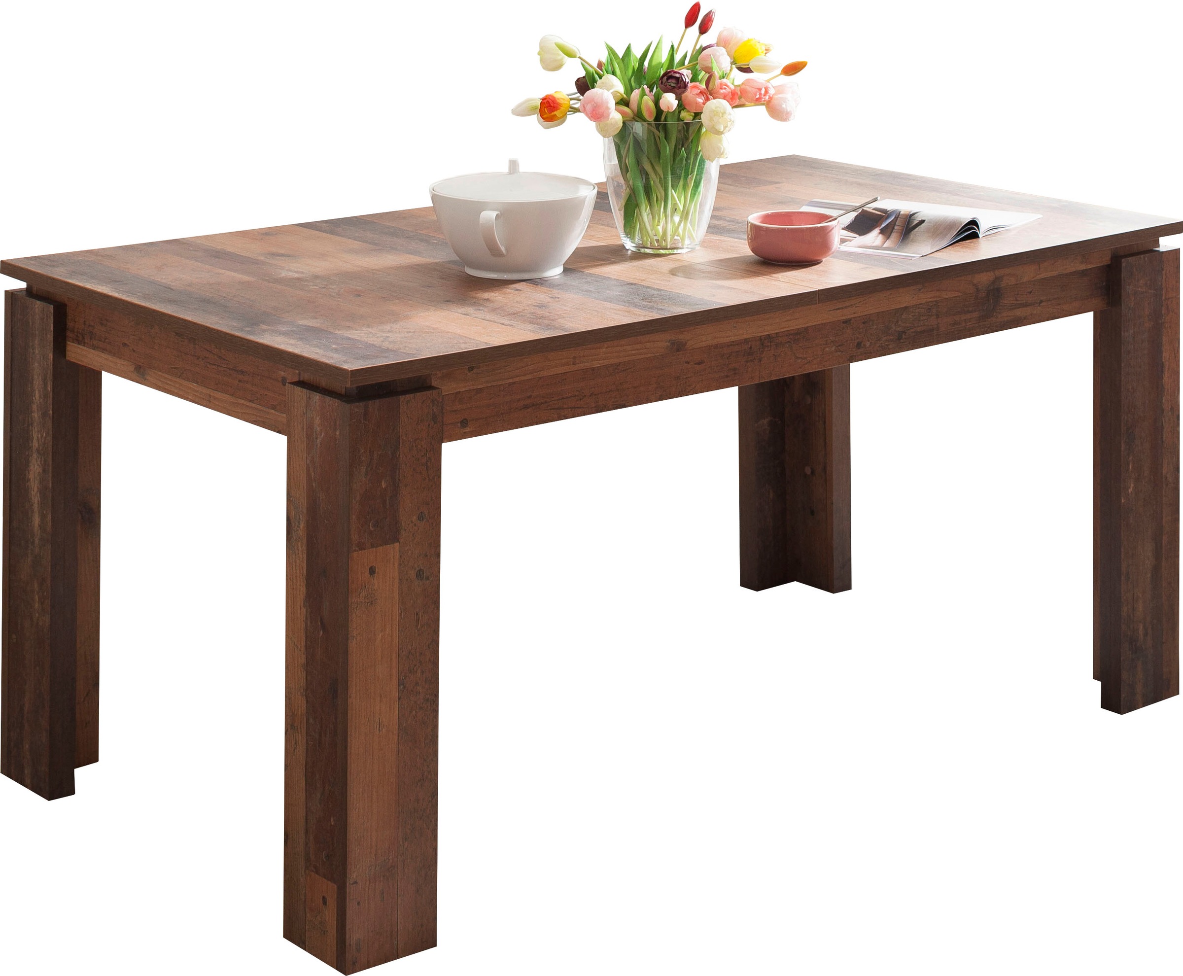 INOSIGN Table de salle à manger »Tanum« Ausziehbarer Esszimmertisch 160-200 cm - Masse (B/T/H) 160/90/77 cm