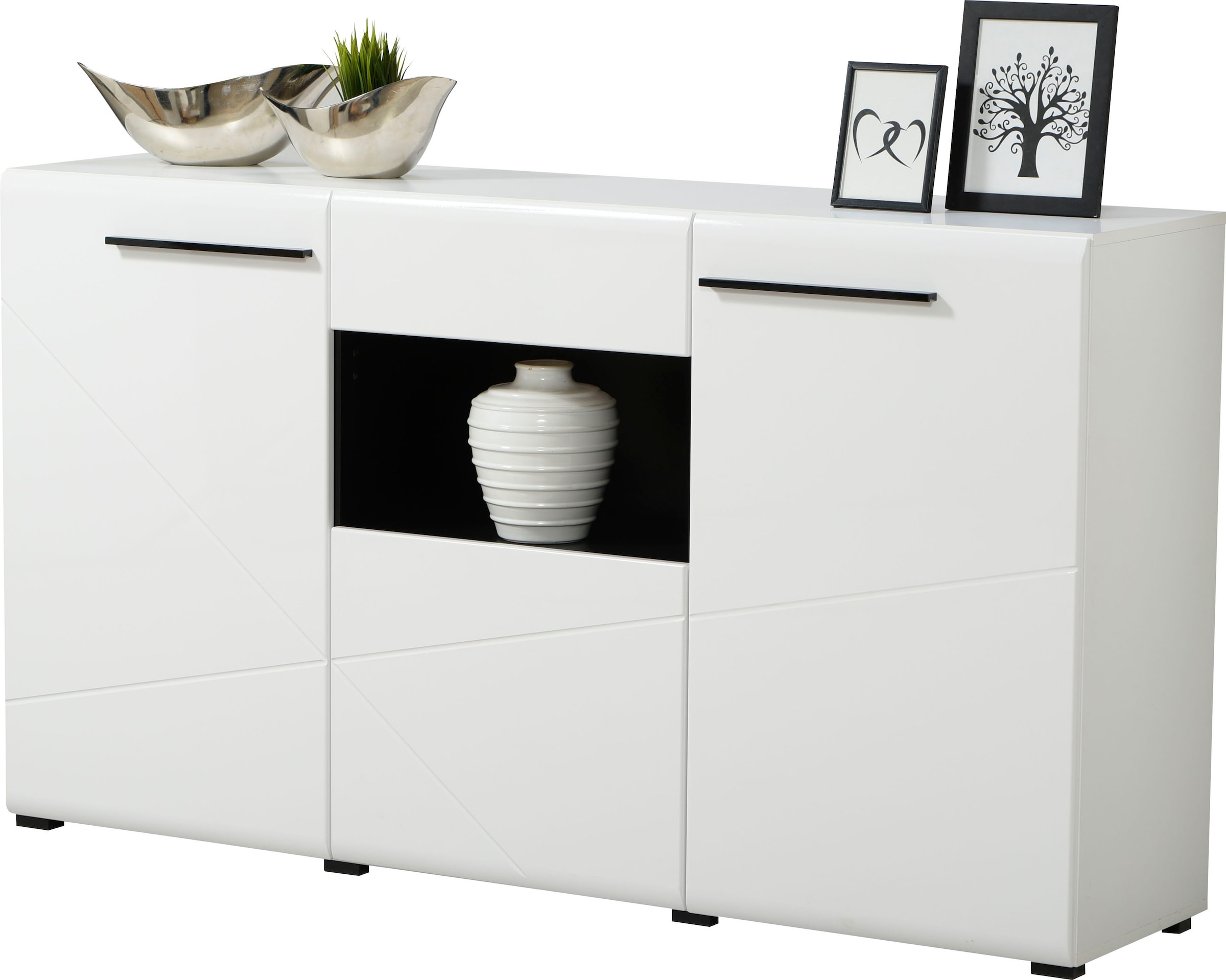 INOSIGN Sideboard »Trentino« Kommode, Briete ca. 173 cm, Soft-Close-Funktion, Hochglanzfronten