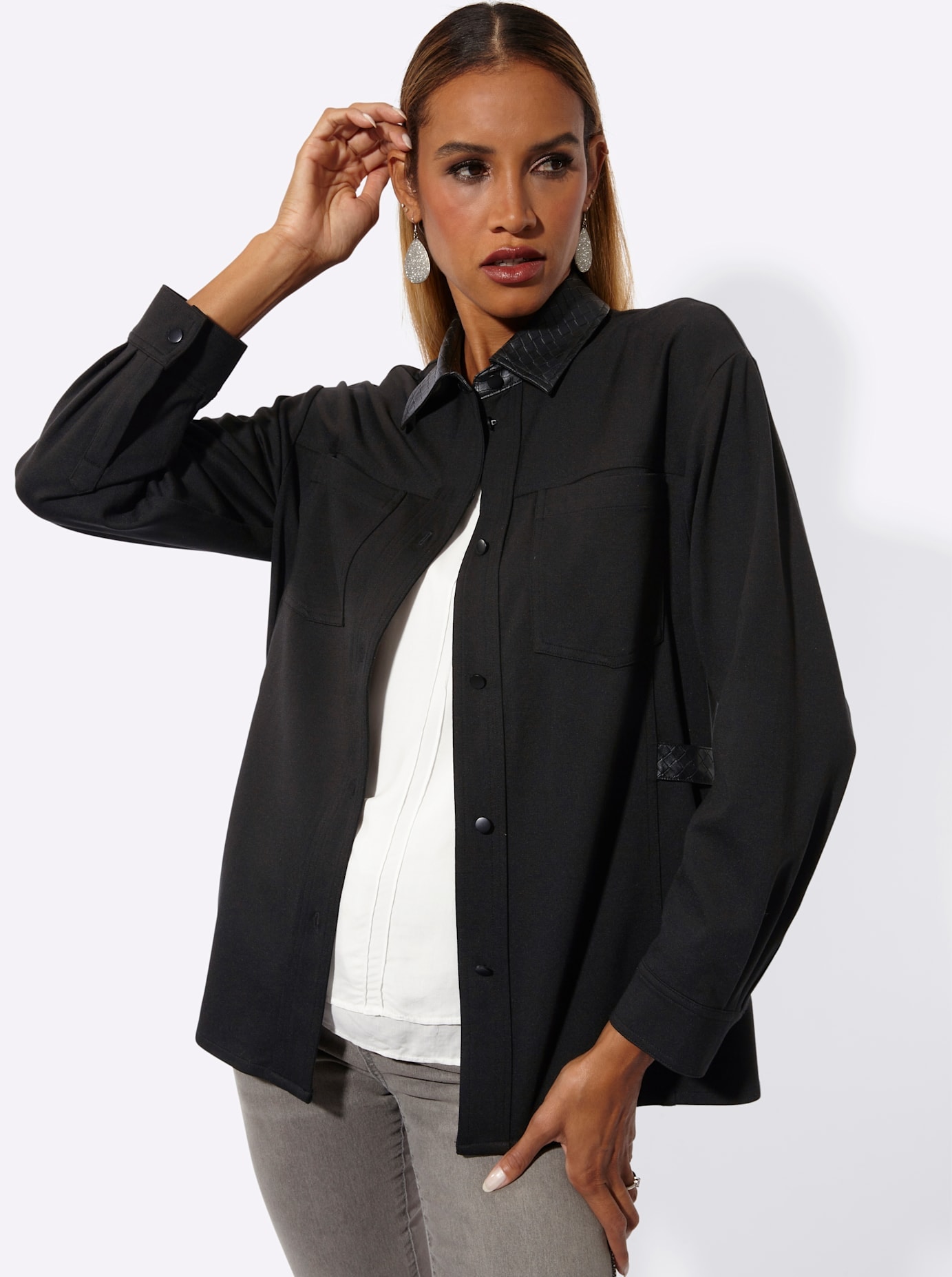 creation L Veste chemise »Hemdjacke« 1