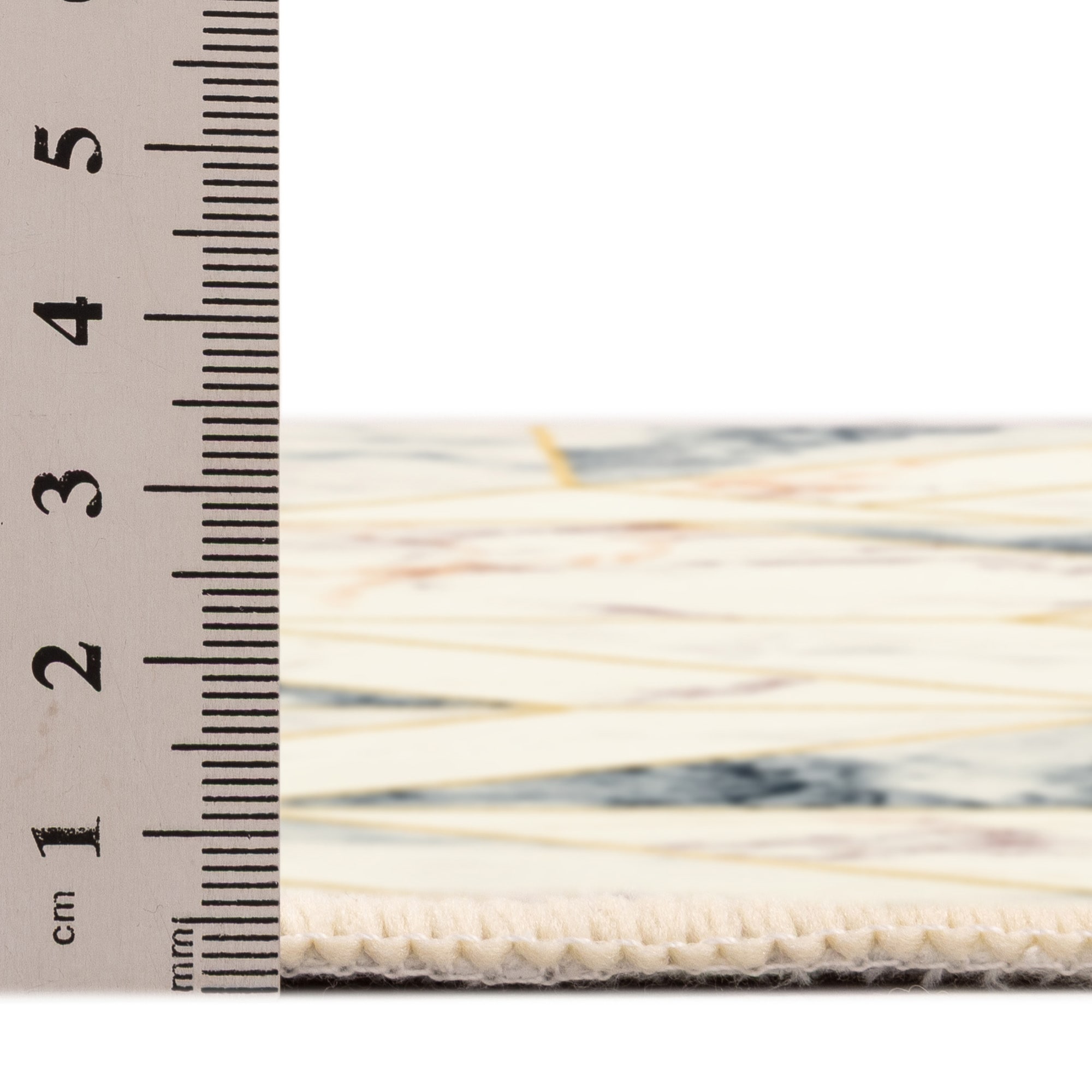 Gino Falcone Tapis de bain »Aquata GF-155, Badvorleger, Badezimmer Teppich« Höhe 5 mm Badteppich, bedruckt, Marmor Design, rechteckig