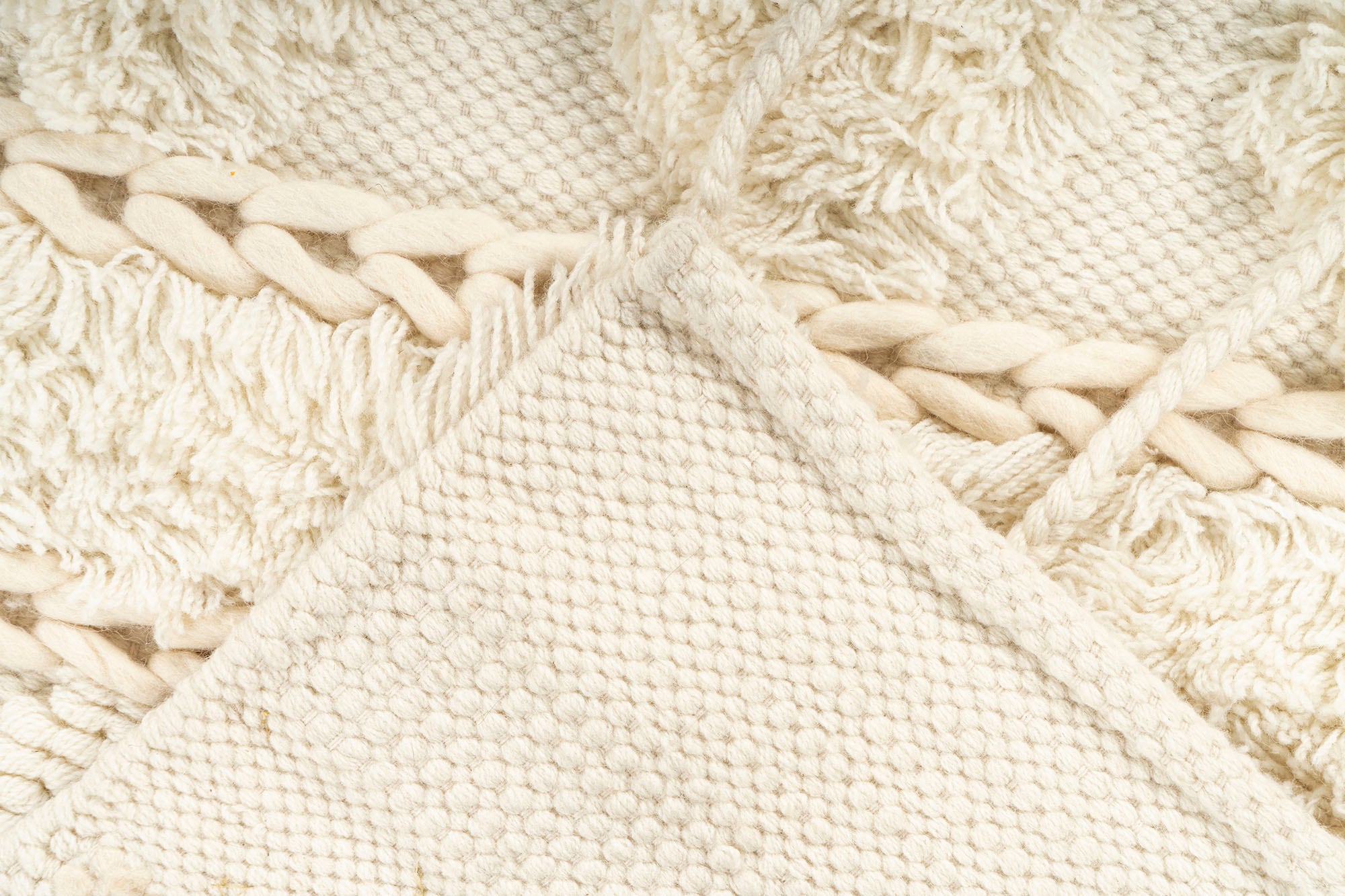 me gusta Wollteppich »Bohist 525« rechteckig 18 mm Höhe