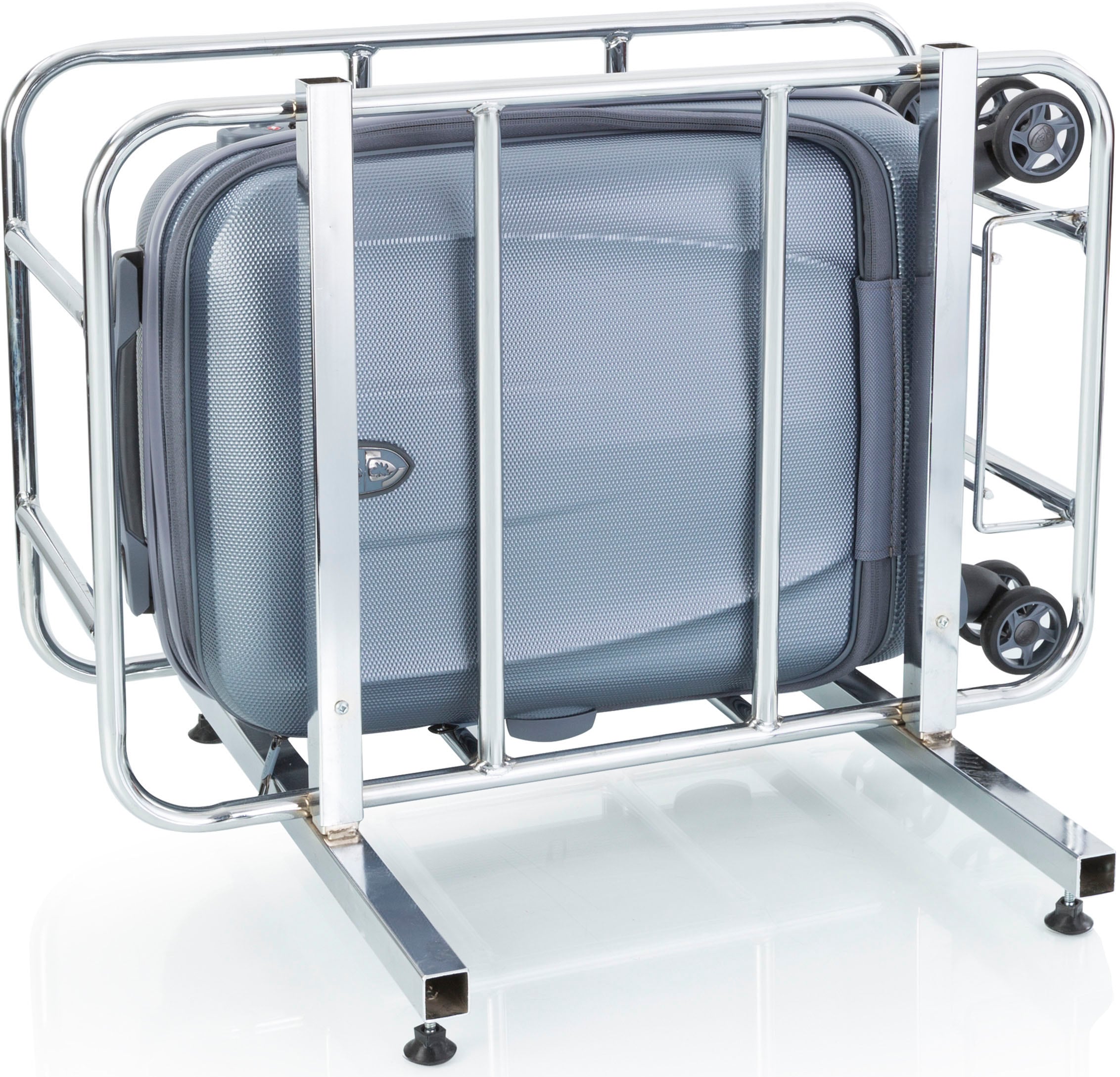 Heys Hartschalen-Trolley »Vantage, in verschiedenen Farben und Grössen« 51 l 4 Rollen Heys x Joachim Llambi Reisegepäck Frontzugangsfach Volumenerweiterung