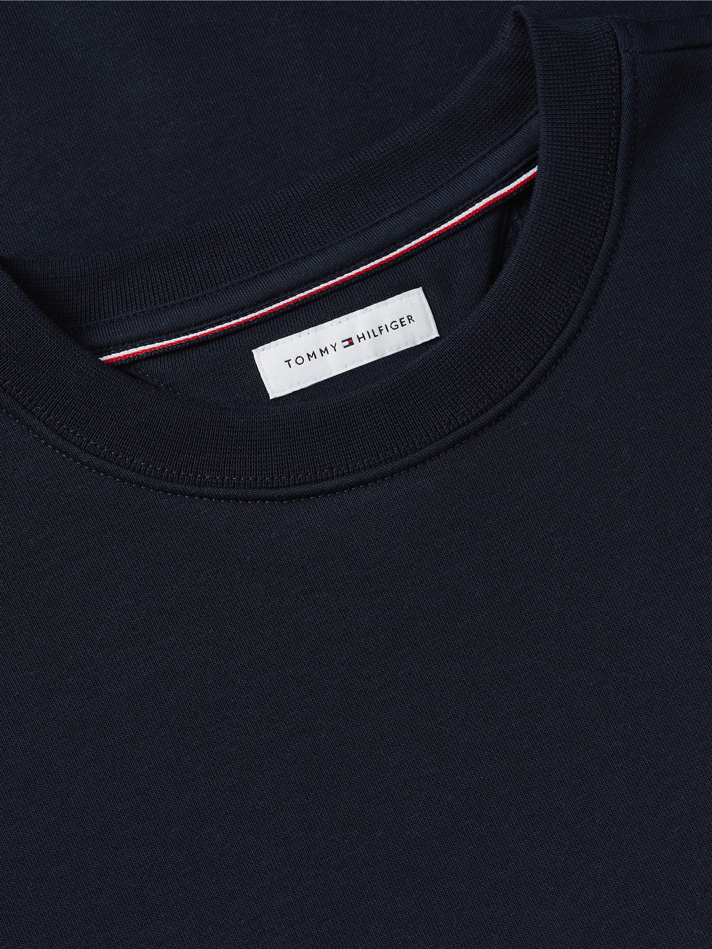 Tommy Hilfiger Big & Tall Sweatshirt »BT-BACK FLAG REGULAR FLEECE CREW-NECK«, Grosse Grössen, Rundhals, grosser Rückenprint
