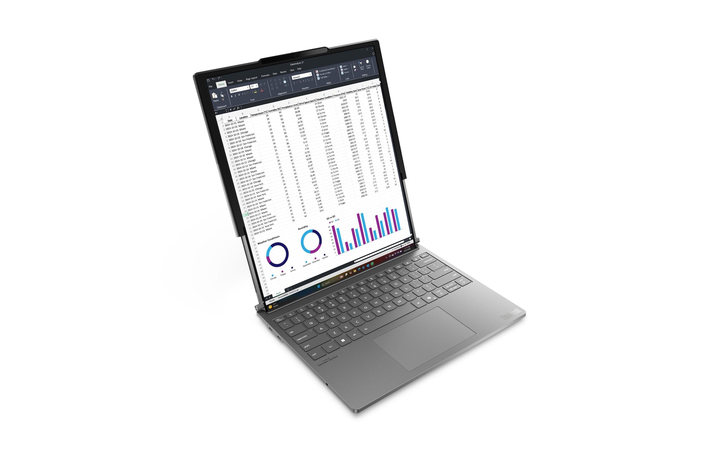 Lenovo Ordinateur portable »Plus G6 Rollable Copilot+ PC« / 16,7 ″ Intel Core Ultra 7