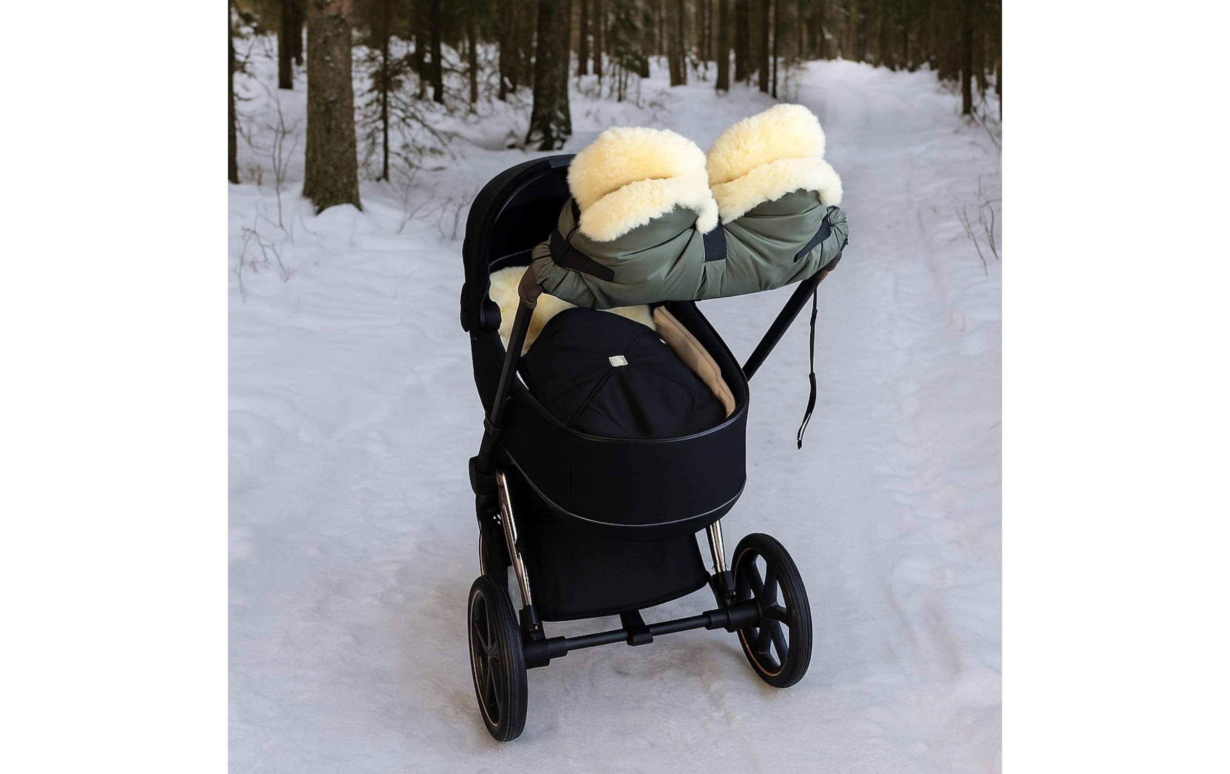 Kaiser Kinderwagen-Handwärmer »Lammfell Big«