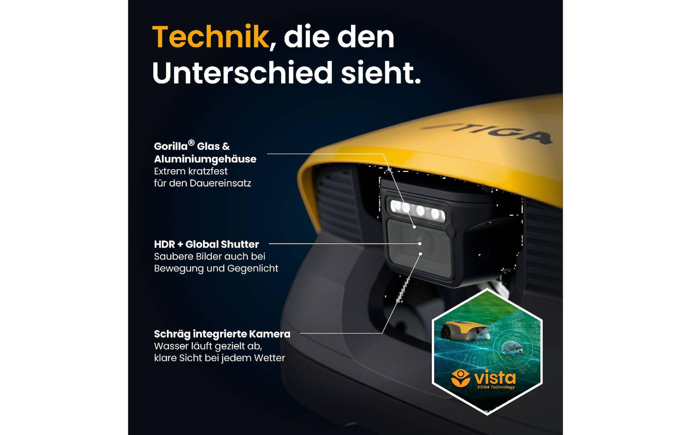 STIGA Robot tondeuse »A10v inkl. Akku«  mit GPS