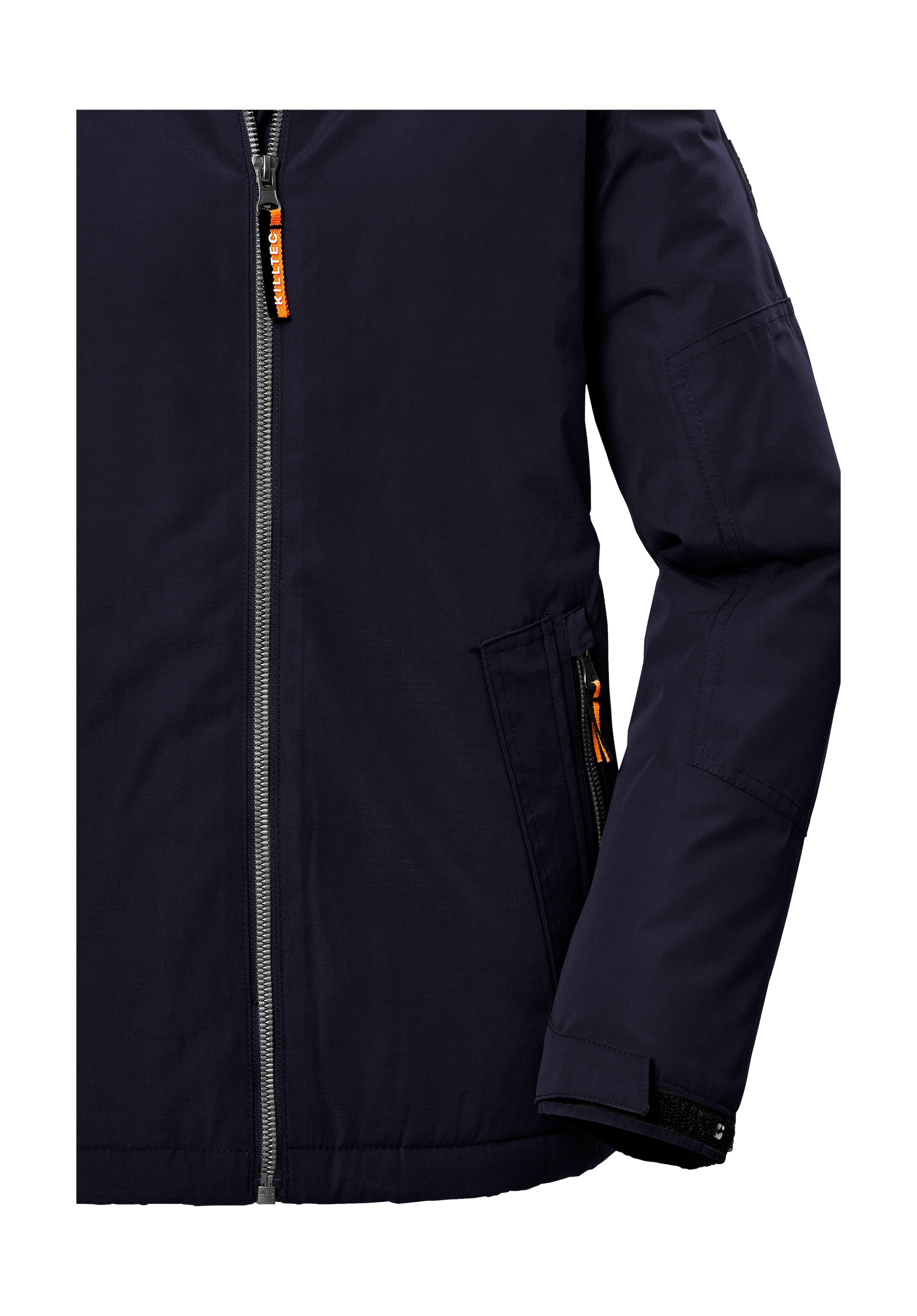 Killtec Veste fonctionnelle »KOW 377 BYS JCKT« Wasserdichte Funktionsjacke mit Kapuze, warmem Futter und Kinnschutz