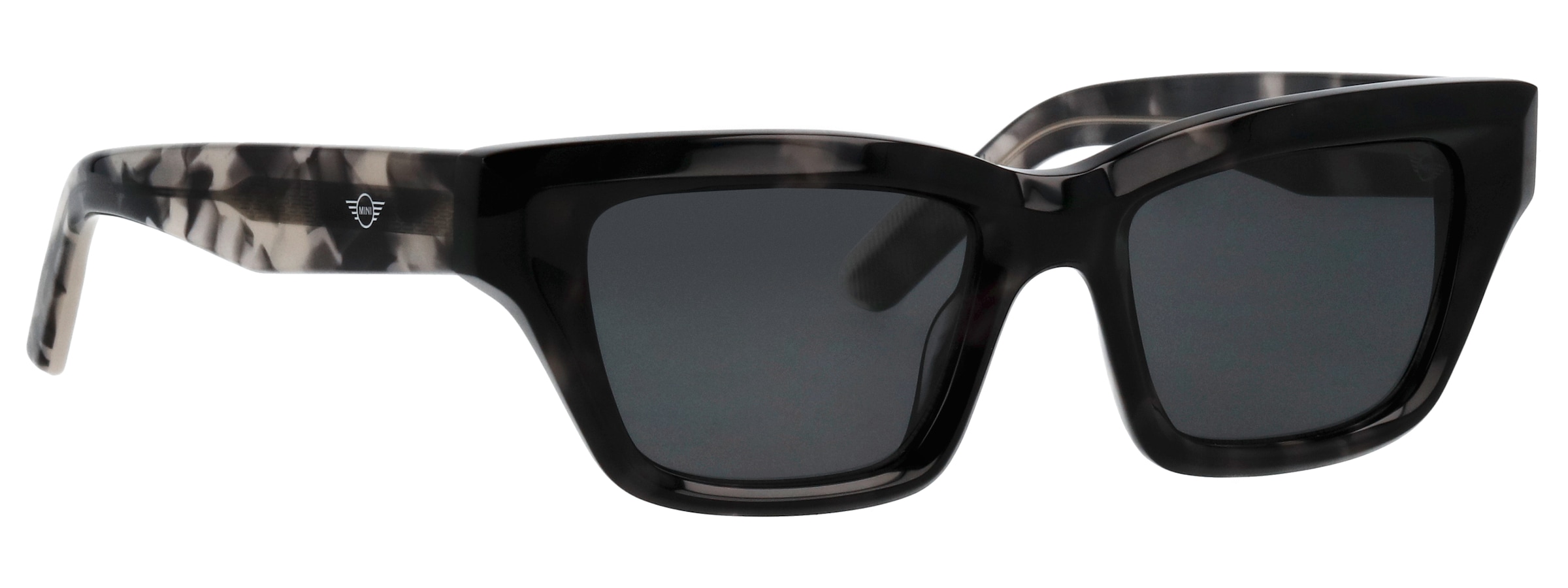 MINI EYEWEAR Lunettes de soleil »Modell 746032« Form CatEye, Logoschriftzug auf Bügel, Kunststofffassung