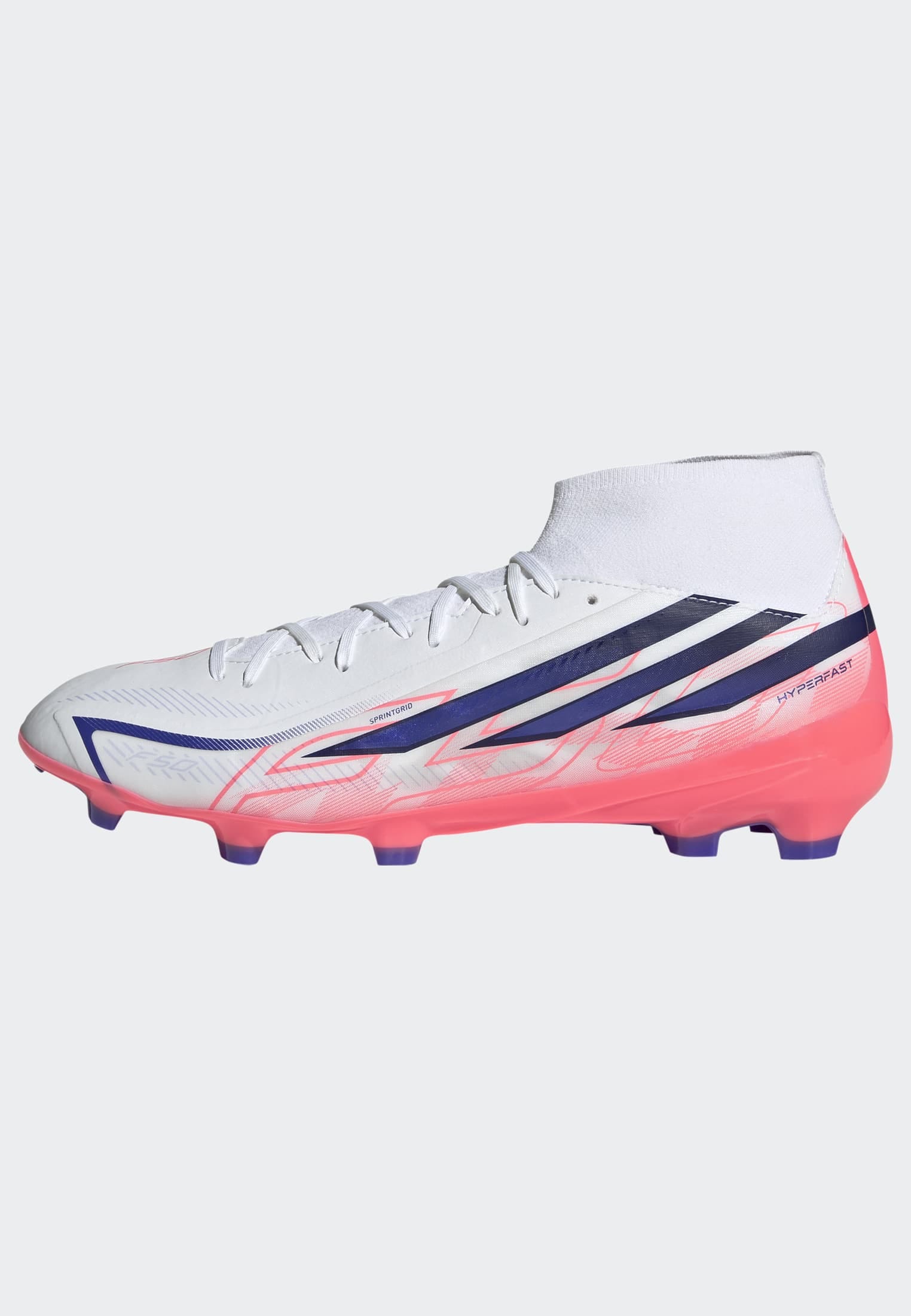 adidas Performance Fussballschuh »F50 HYPERFAST LEAGUE , MITTELHOCH, FESTE BÖDEN«  für Rasen und feste Böden, gespielt bei der Weltmeisterschaft 2026