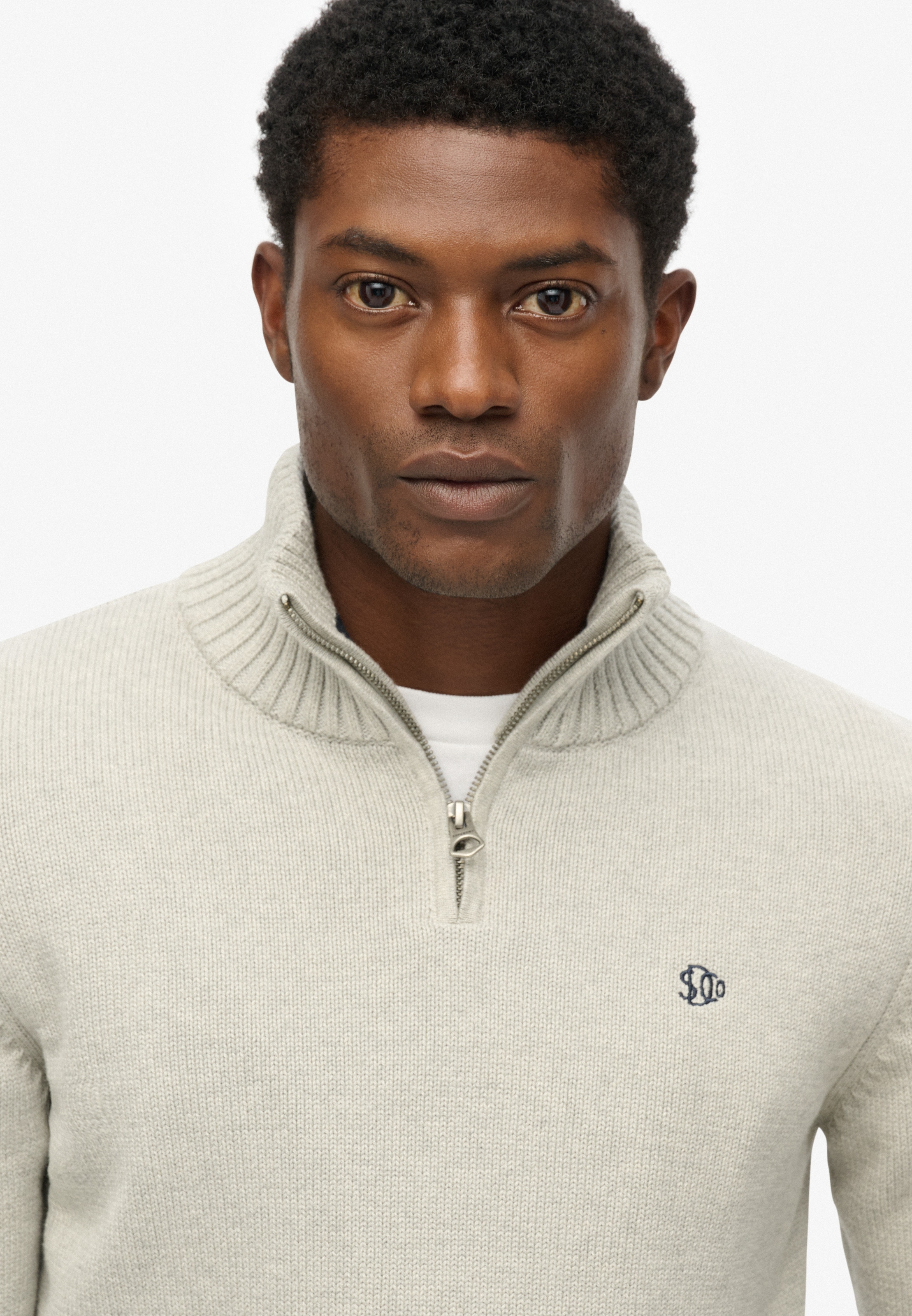Superdry Strickpullover »COTTON KNIT HENLEY«