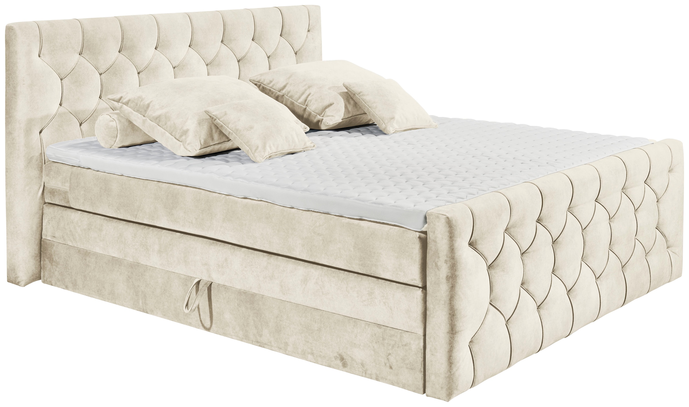 ED EXCITING DESIGN Lit boxspring »"Cashfield", OTTOs Choice! Topseller inkl. zwei Bettkästen & Topper« erhältlich in den Grössen 160x200cm und 180x200cm