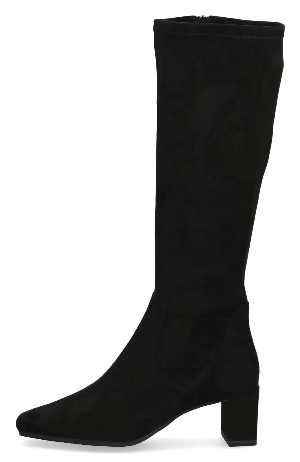 Caprice Bottes  à talon bloc, chaussure de soirée, bottes hautes avec fermeture éclair intérieure