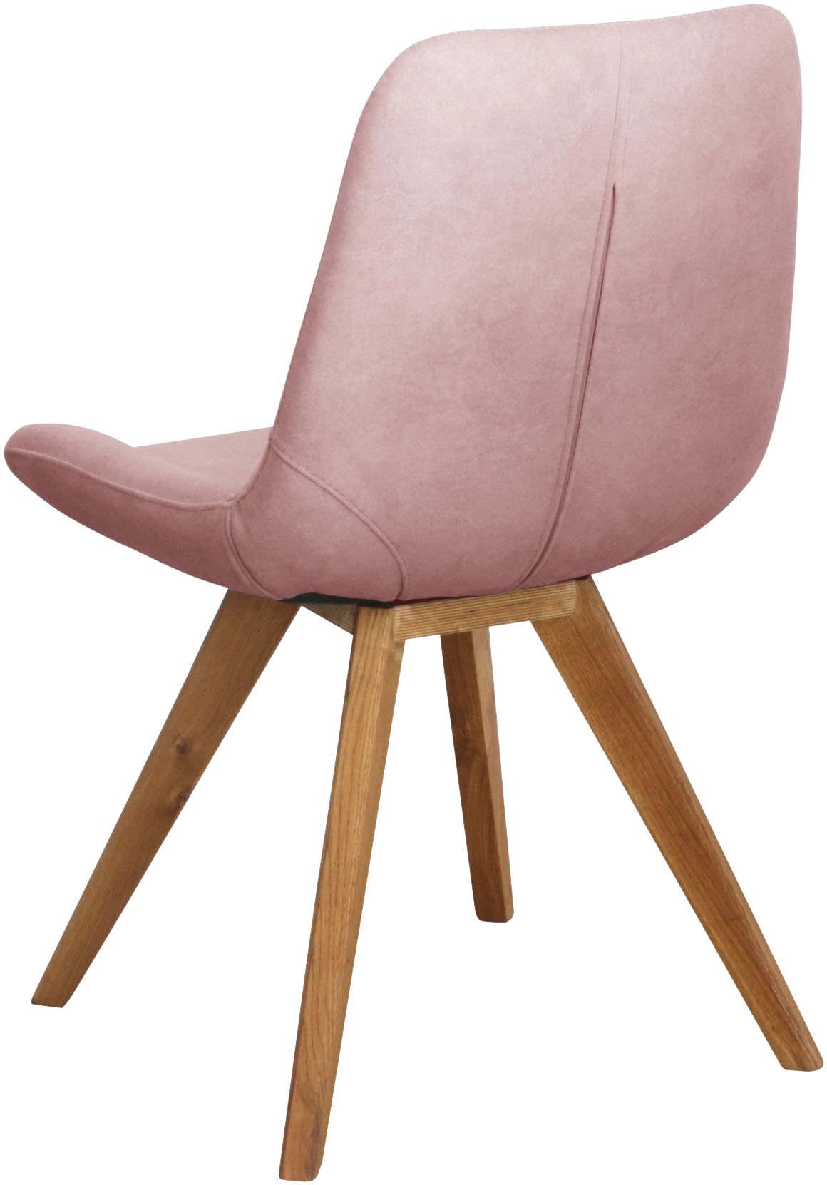 GOODproduct Schalenstuhl »Bratislava« (Set) 2 Stk.Gestell Eiche massiv geölt, Easy Care-Stoff