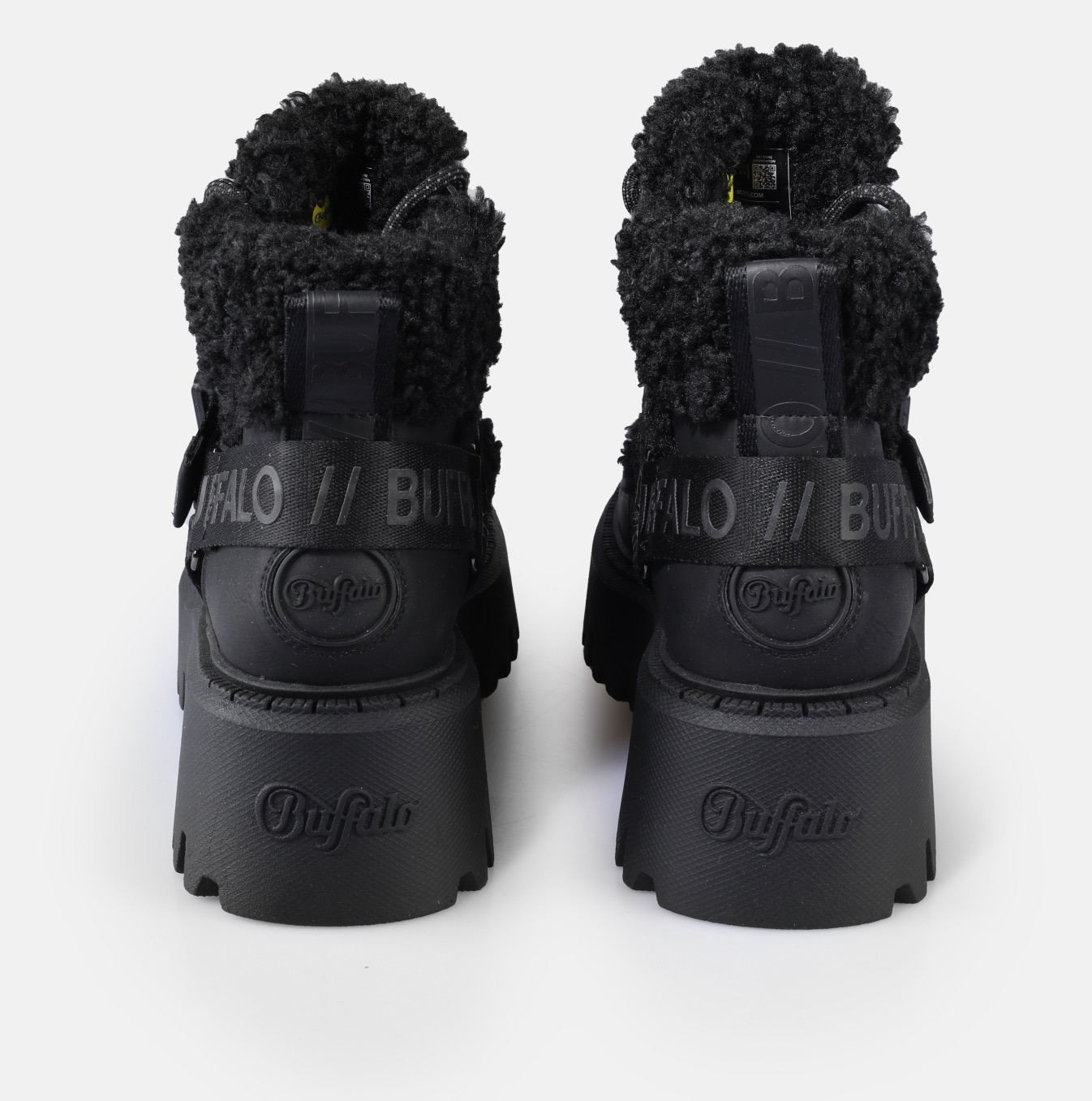 Buffalo Plateaustiefelette »Aspen Com Mid Warm«  Winterboots, Schnürboots, Stiefelette mit kuscheligem Warmfutter