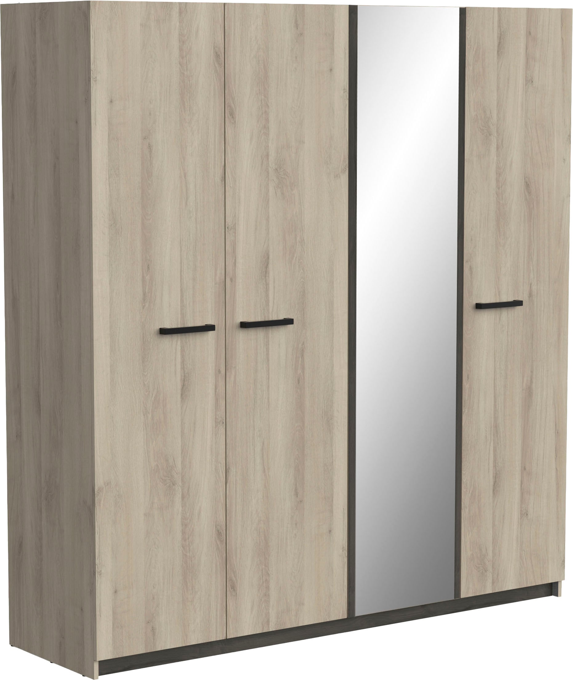 Demeyere GROUP Armoire pour enfants »Watson« ARMOIRE 4 PORTES/1 MIROIR