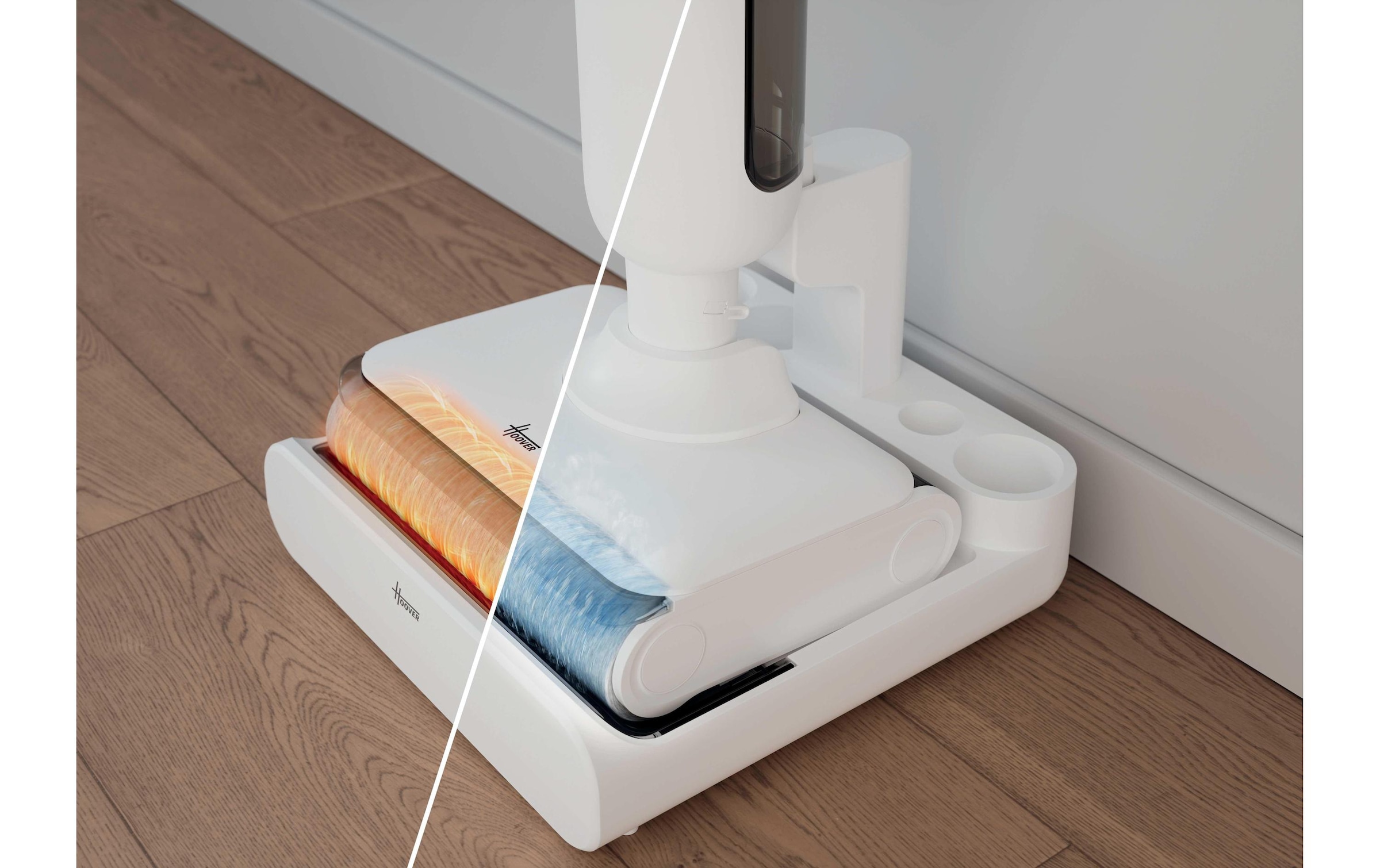 Hoover Nass-Trocken-Akkusauger »HW400 11« Kabelloser Nass- und Trockensauger mit 17.000 Pa Saugkraft