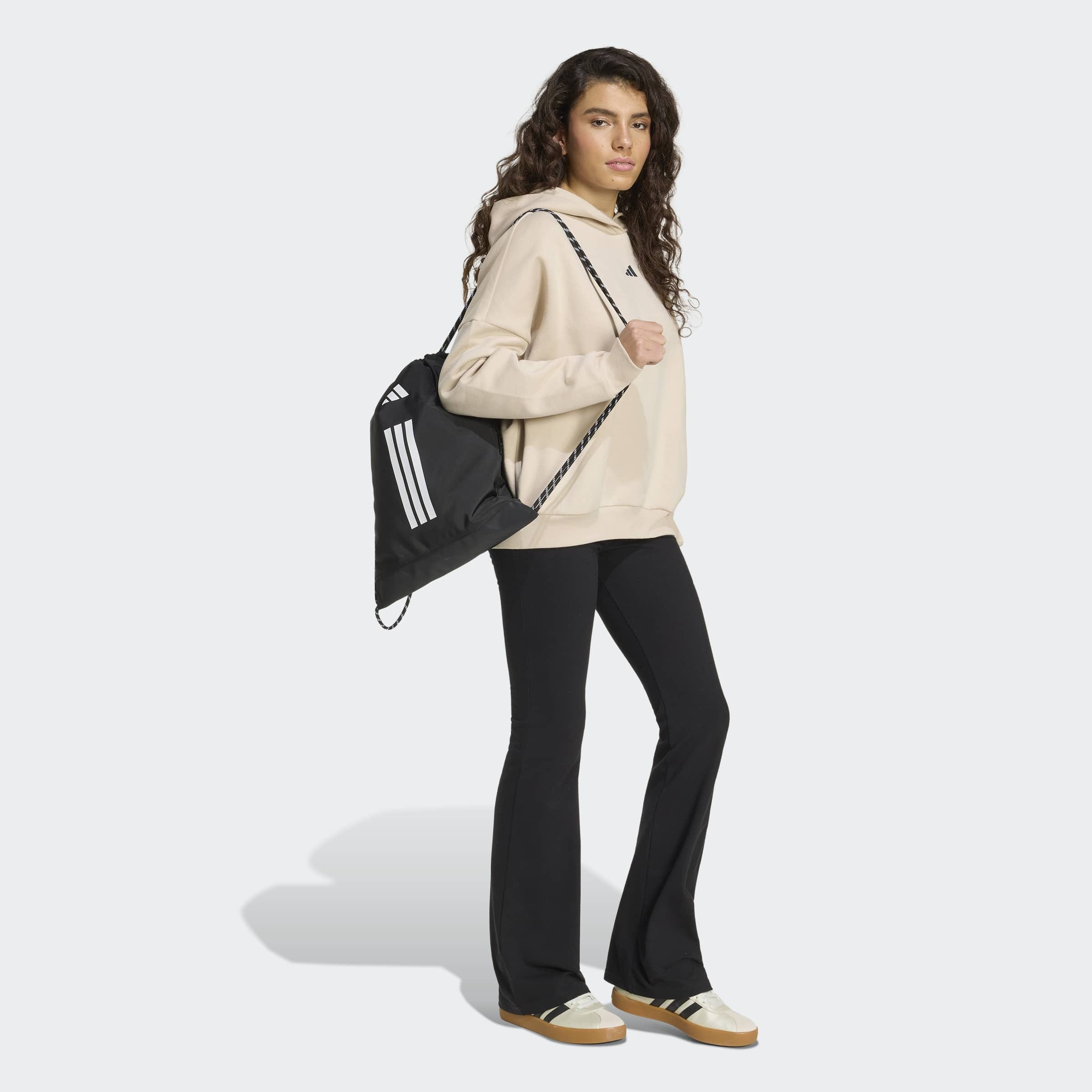 adidas Sportswear Sweat-shirt »W 3SS FL HD2«, Print - Hoodie, lockere Passform
