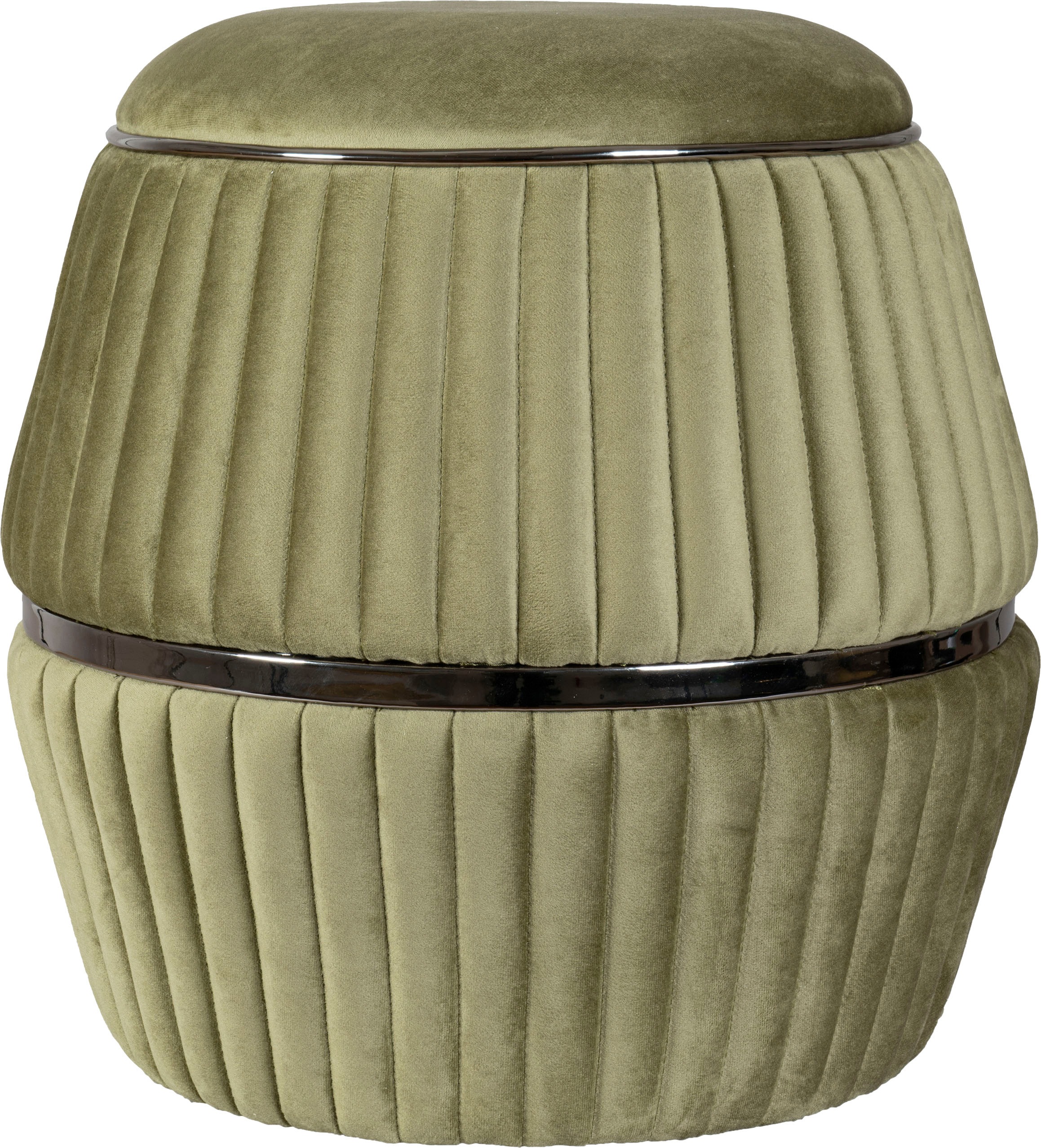 Kayoom Pouf »Hocker Doric, trendiger Look, ästhetische Farbgebung, schöne Steppung« 1 cuis tlg. komfortabel, hochqualitativ, pflegeleicht, in vielen Räumen zuhause