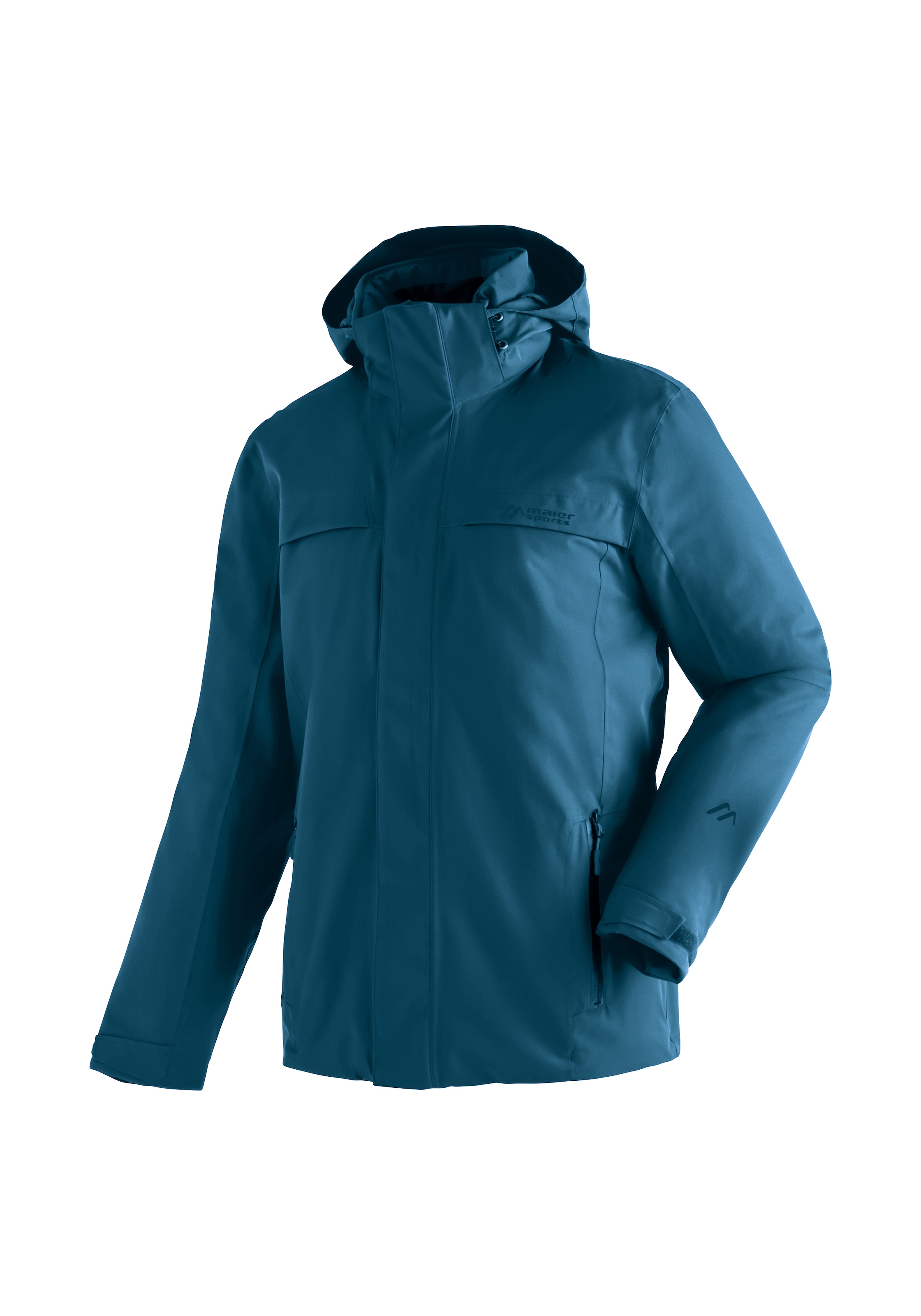 Maier Sports Veste d'hiver »Peyor M« warme Herren Jacke, wattierte Regenjacke, wasserdicht + atmungsaktiv