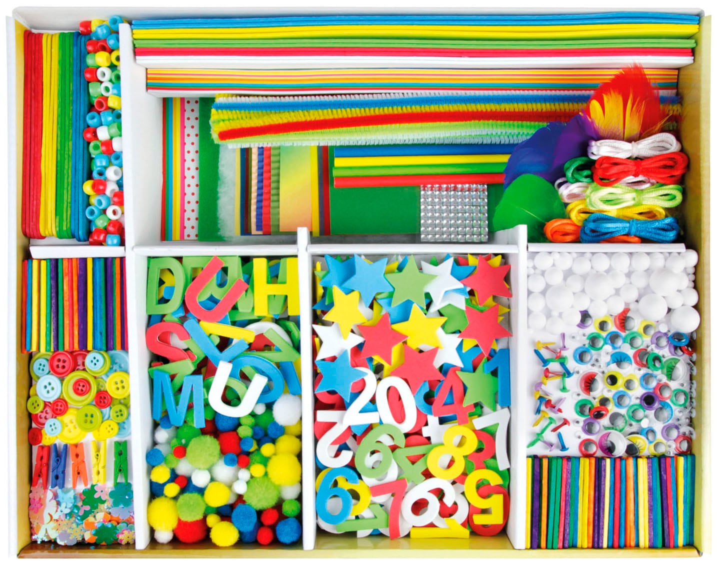 Lena® Kreativset »Bastelkoffer Premium«