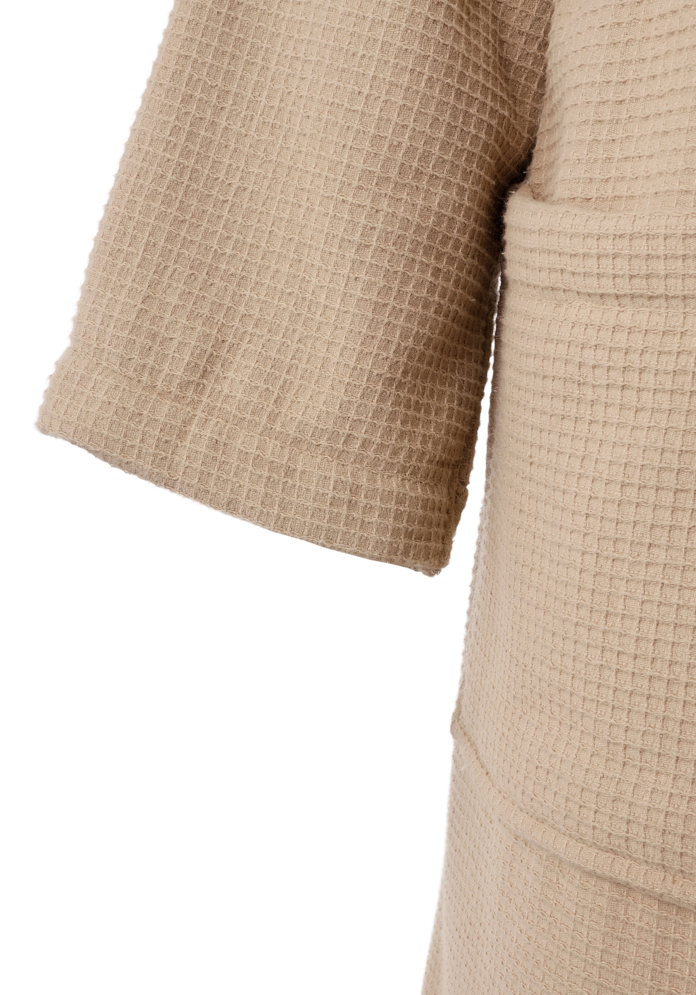 my home Unisex-Bademantel »Merida, Waffelpiqué, Premium Qualität, 500 g/m², Morgenmantel« 1 Stk. tlg., Hotelbademantel, dicke Qualität, S-2XL, auch ideal für Sauna & Spa