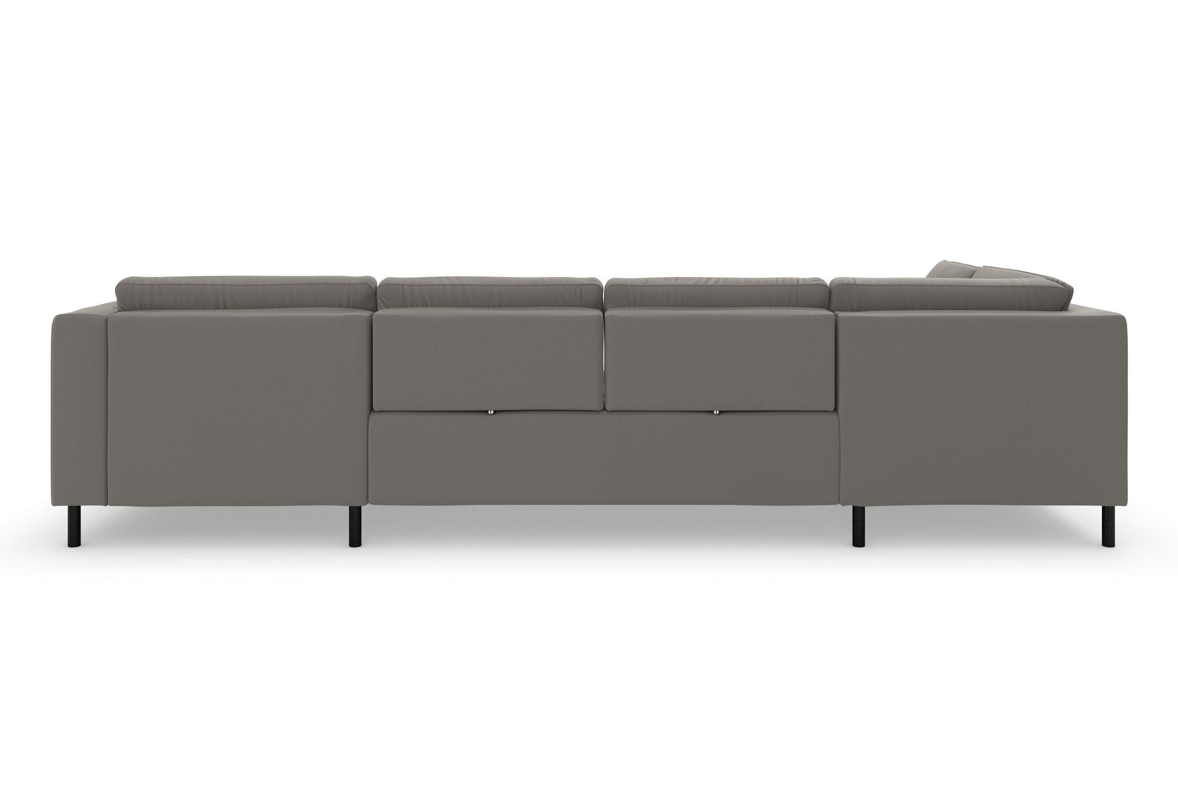 sit&more Paysage de salon »Olsen U-Form« inklusive Sitztiefenverstellung, wahlweise mit Bettfunktion, 15cm hoch