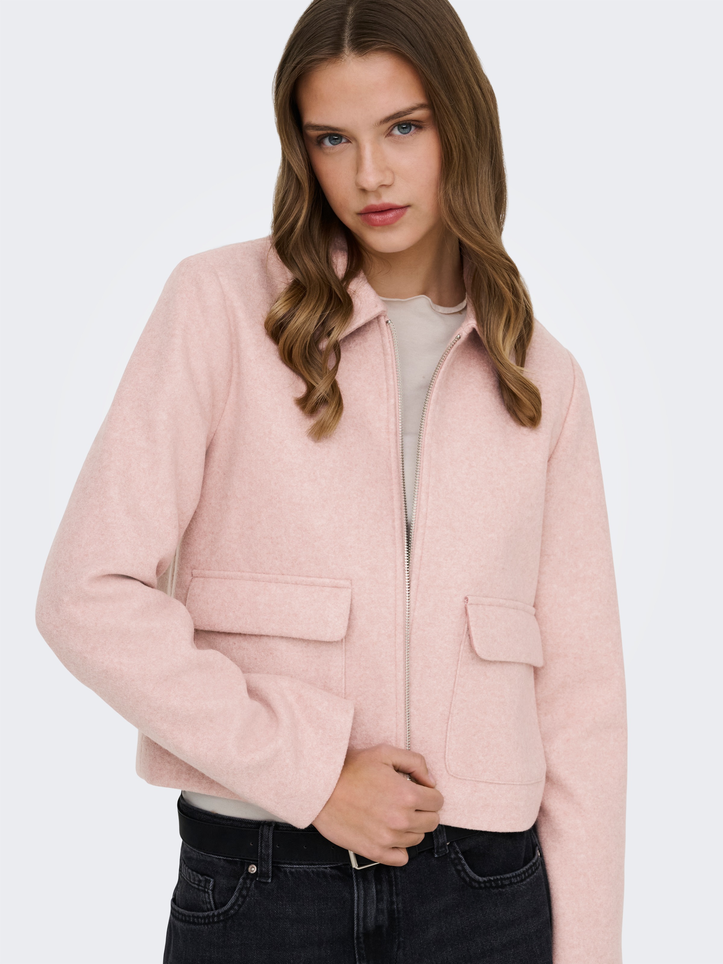 ONLY Veste courte »ONLVELA ZIP SHORT JACKET OTW«