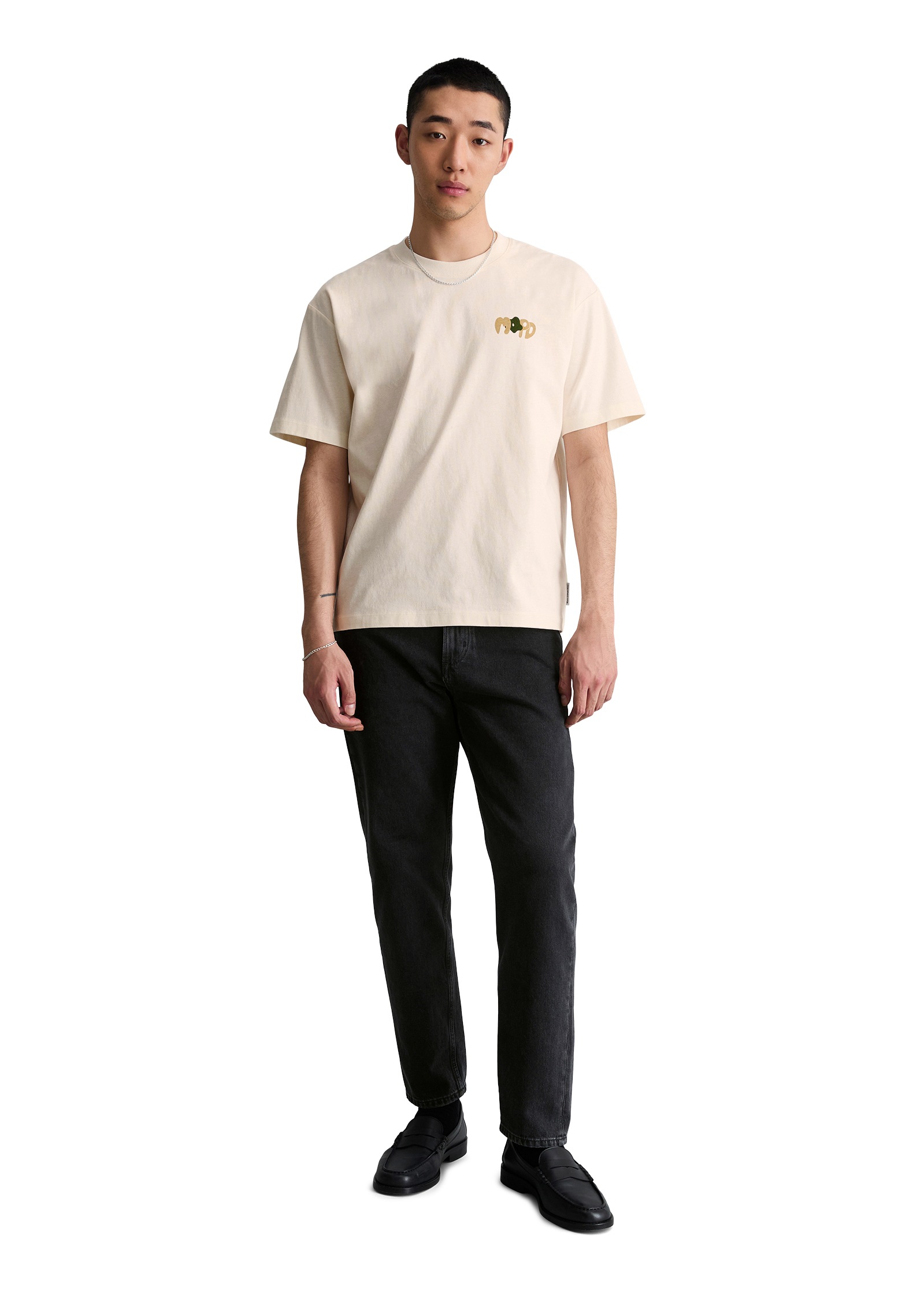 Marc O'Polo DENIM T-shirt relaxed mit grossem Rückenprint