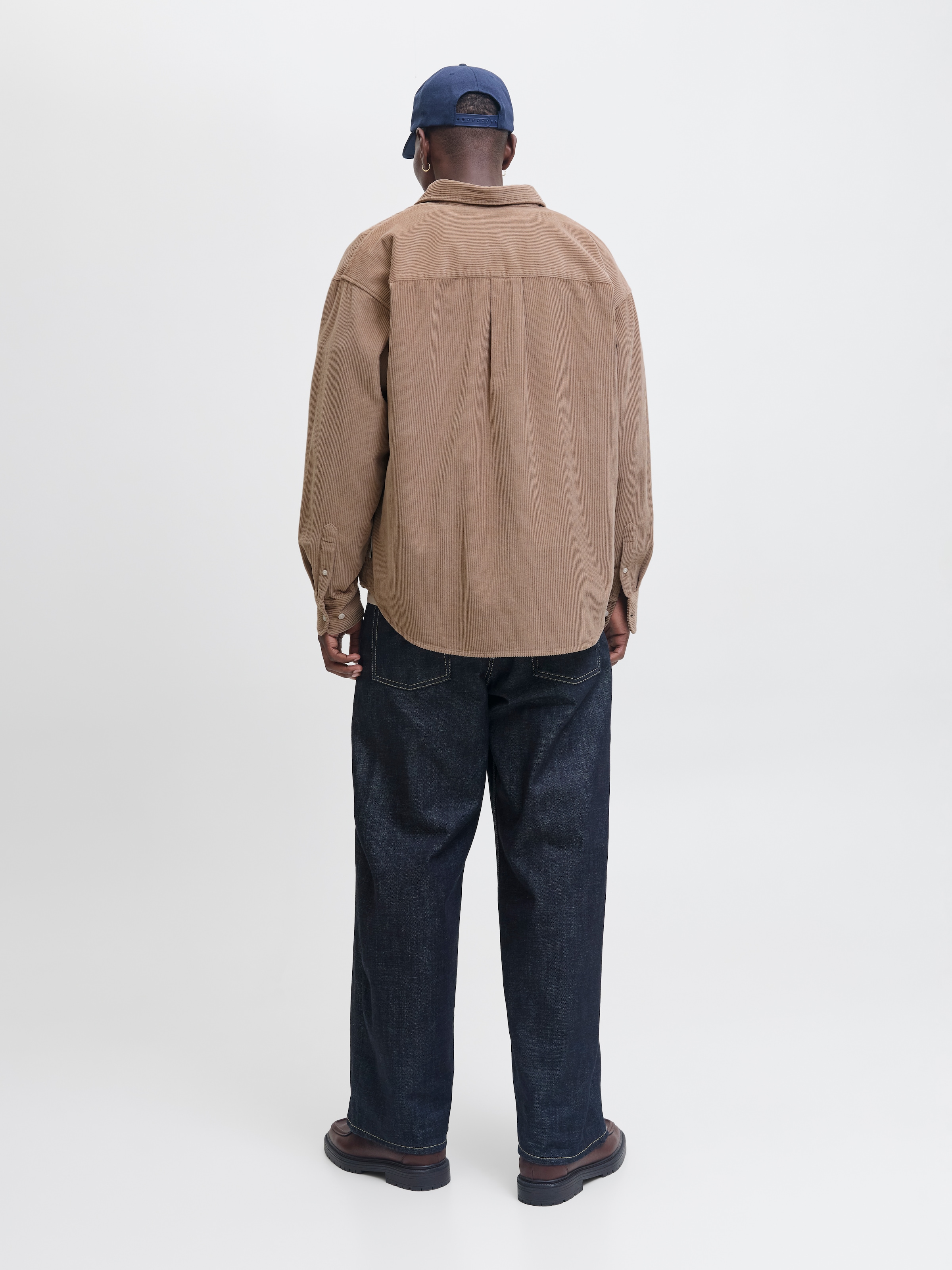 Jack & Jones Chemise à manches longues »JORINWOOD OVERSIZED CORD SHIRT LS«