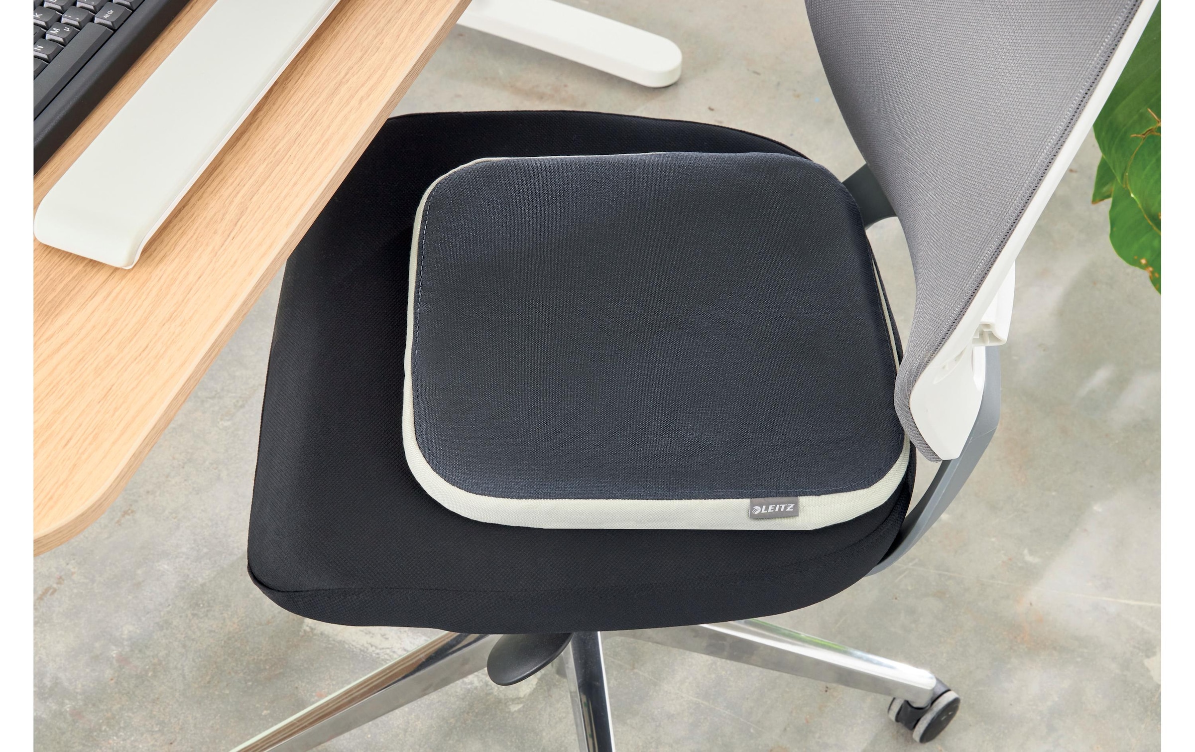 LEITZ Coussin d'équilibre »Ergo Active mit Stoffbezug«