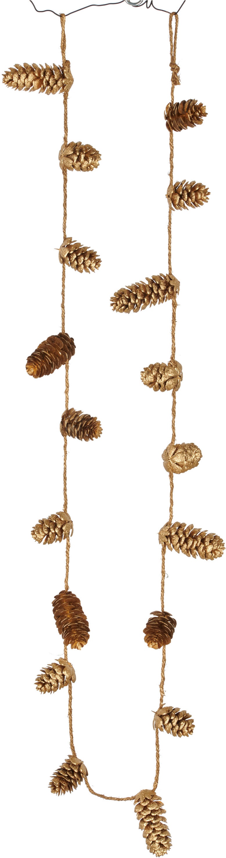 Creativ green Kunstgirlande »Zapfengirlande« in festlicher Farbe