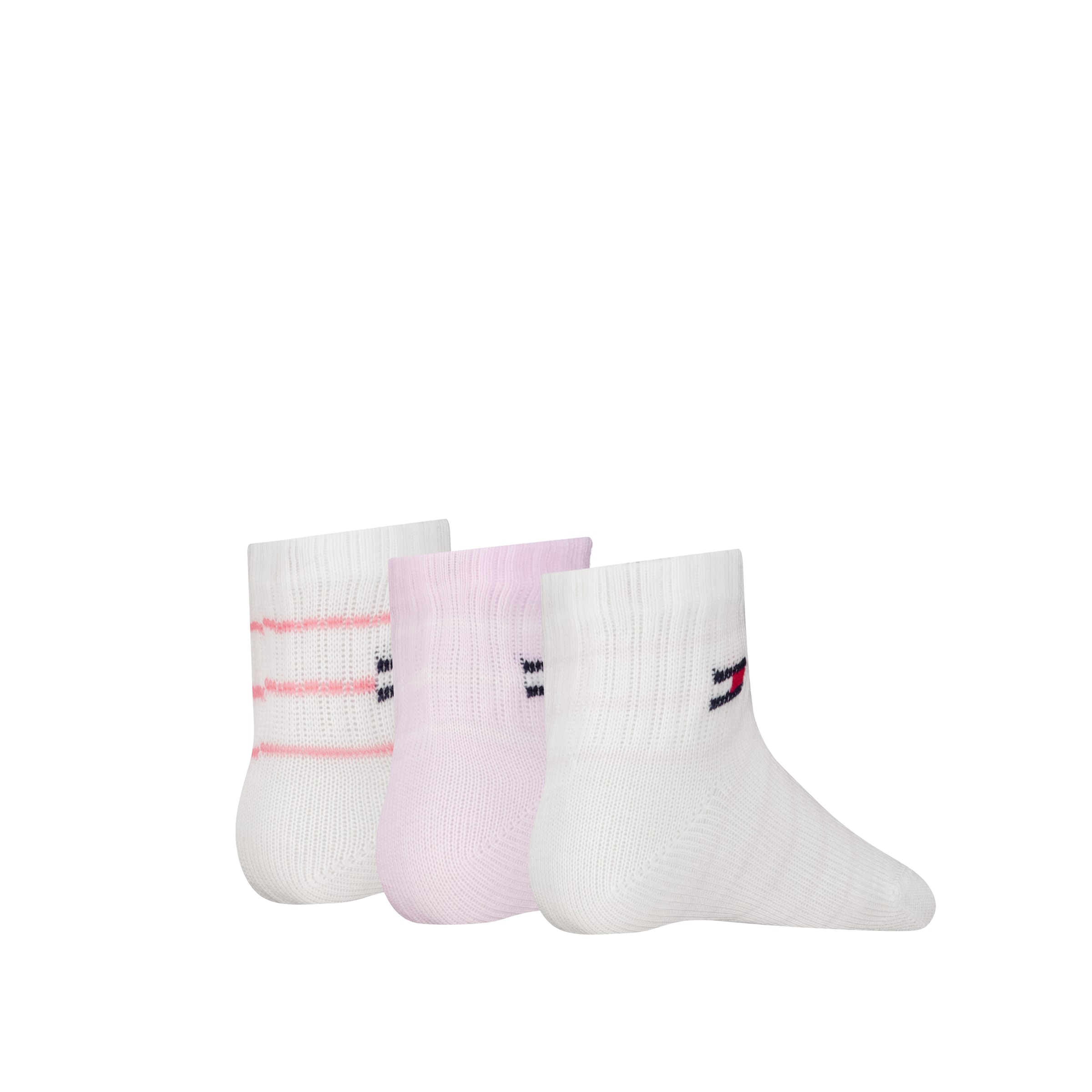 Tommy Hilfiger Chaussettes »TH BABY SOCK 3P GIFTBOX BRETON« 3 Paar, 