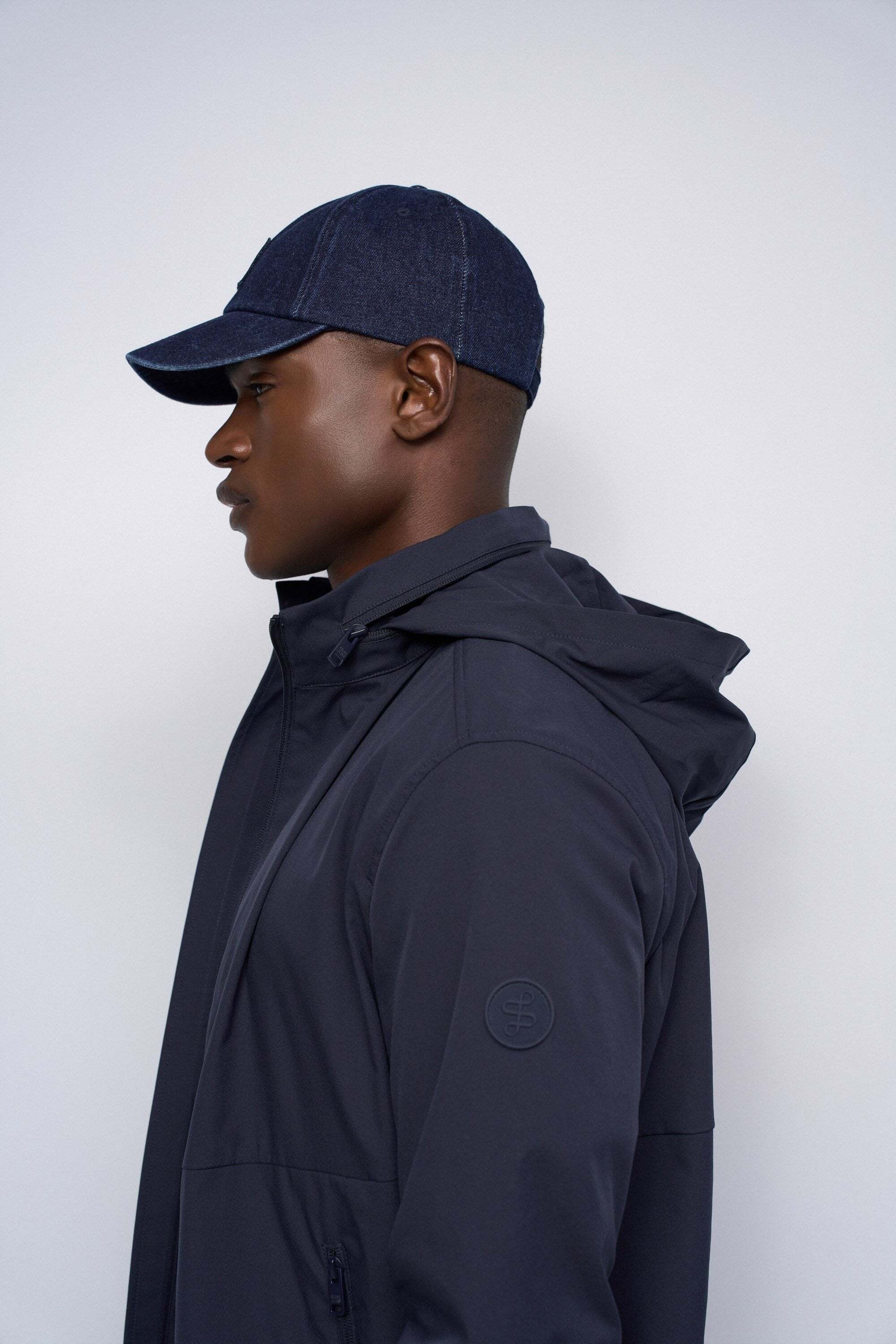 Salsa Kurzjacke »Salsa Jeans Jacke Overshirt mit versteckter Kapuze«