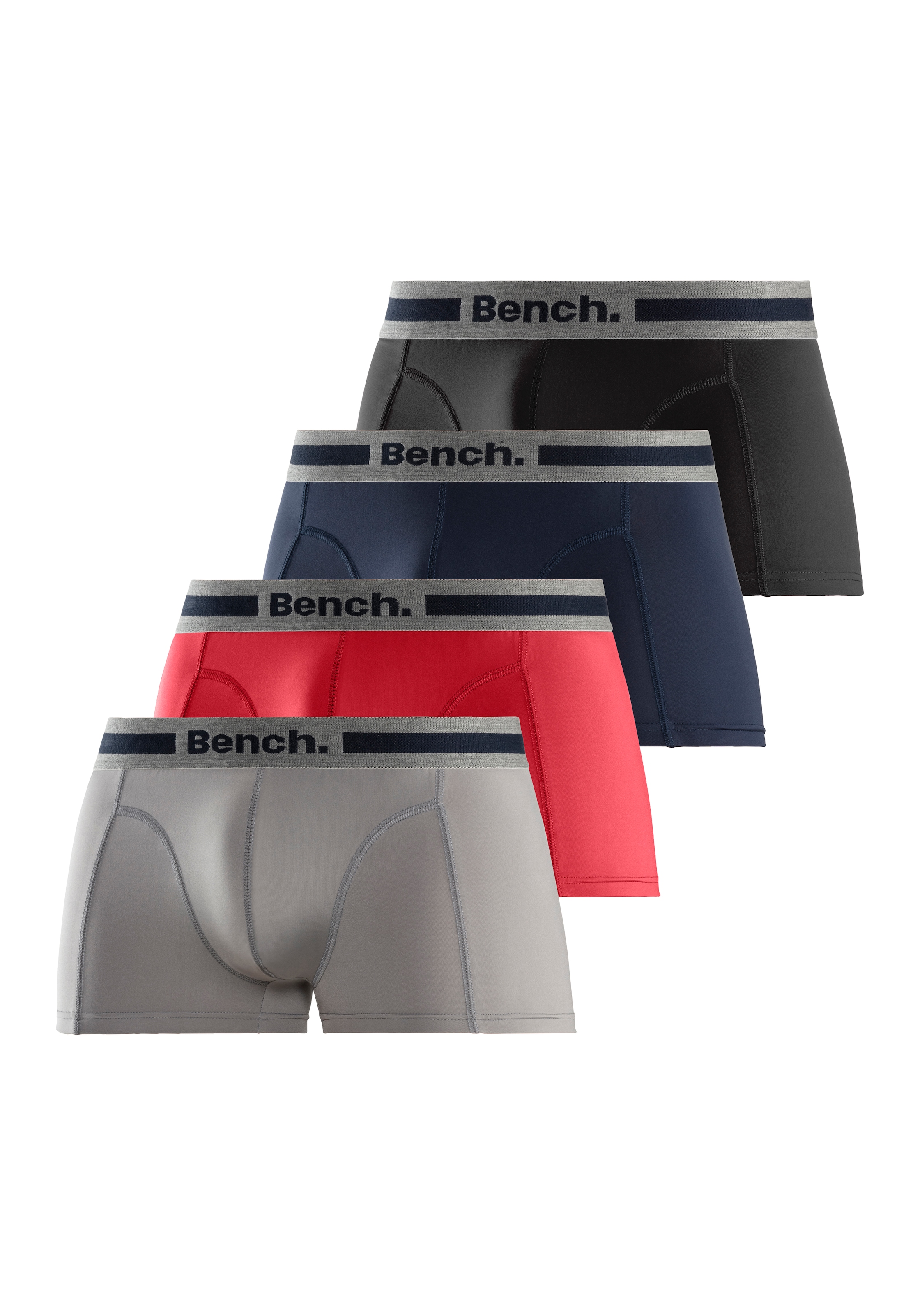 Bench. Boxer fonctionnel »Boxershorts für Herren« Packung, 4 cuis Unterhosen aus Microfaser