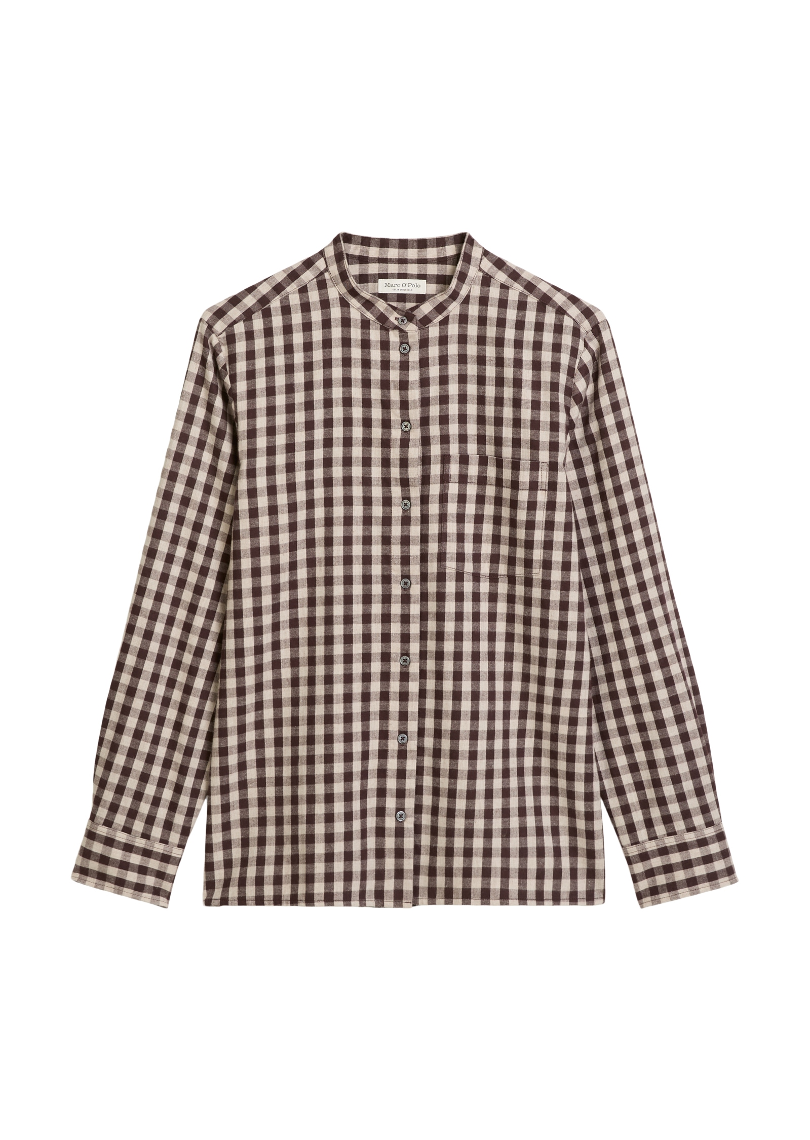 Marc O'Polo Blouse à carreaux »regular fit  aus softem Baumwoll-Flanell«
