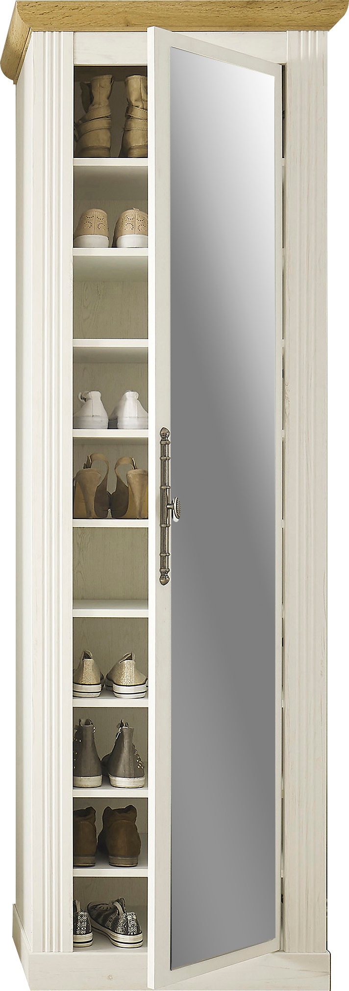 Home affaire Schuhschrank »WESTMINSTER TOPSELLER!« Höhe ca. 203 cm,  im romantischen Landhausstil