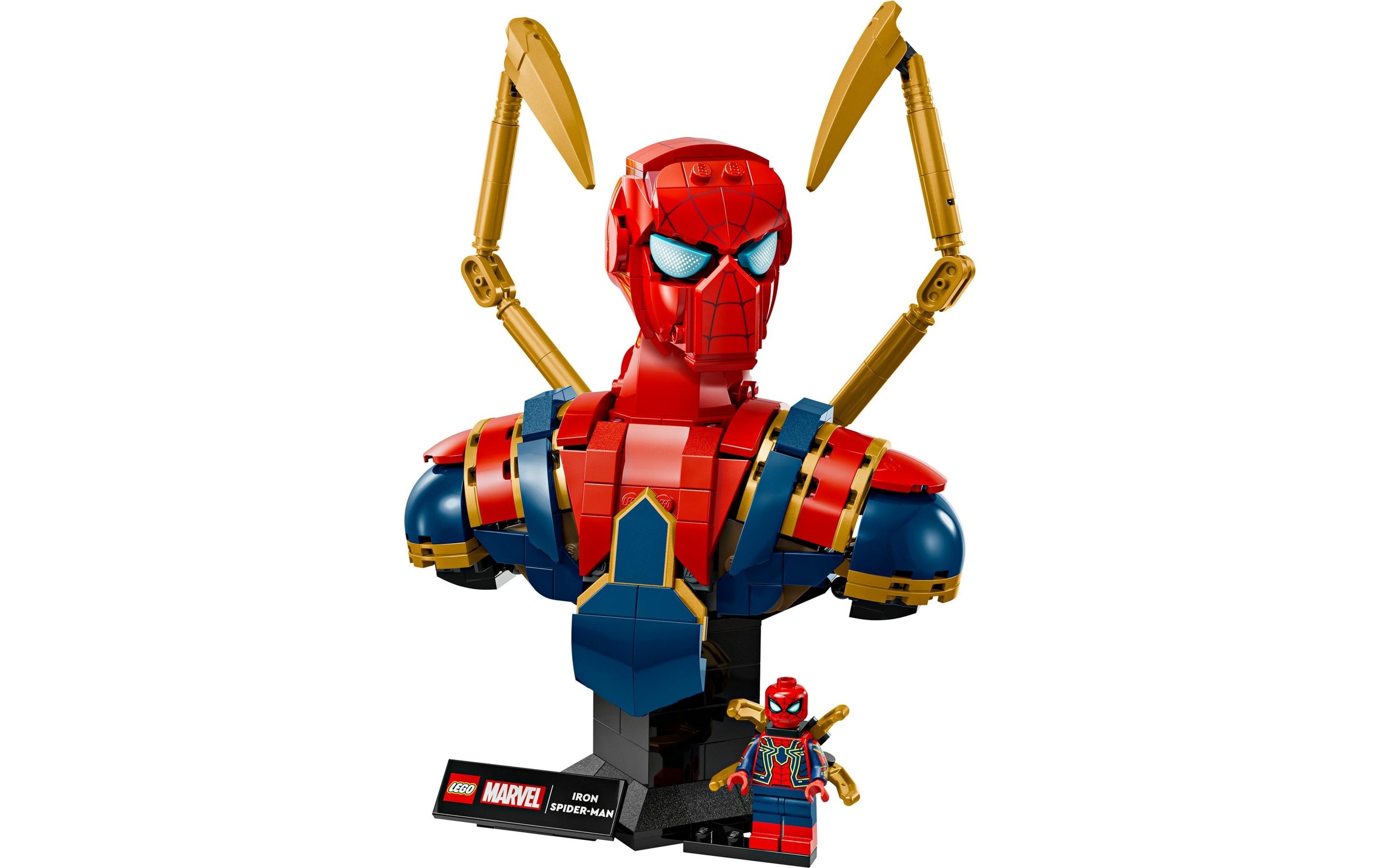LEGO® Spielbausteine »LEGO® Marvel Iron Spider-Man Büste 76326«