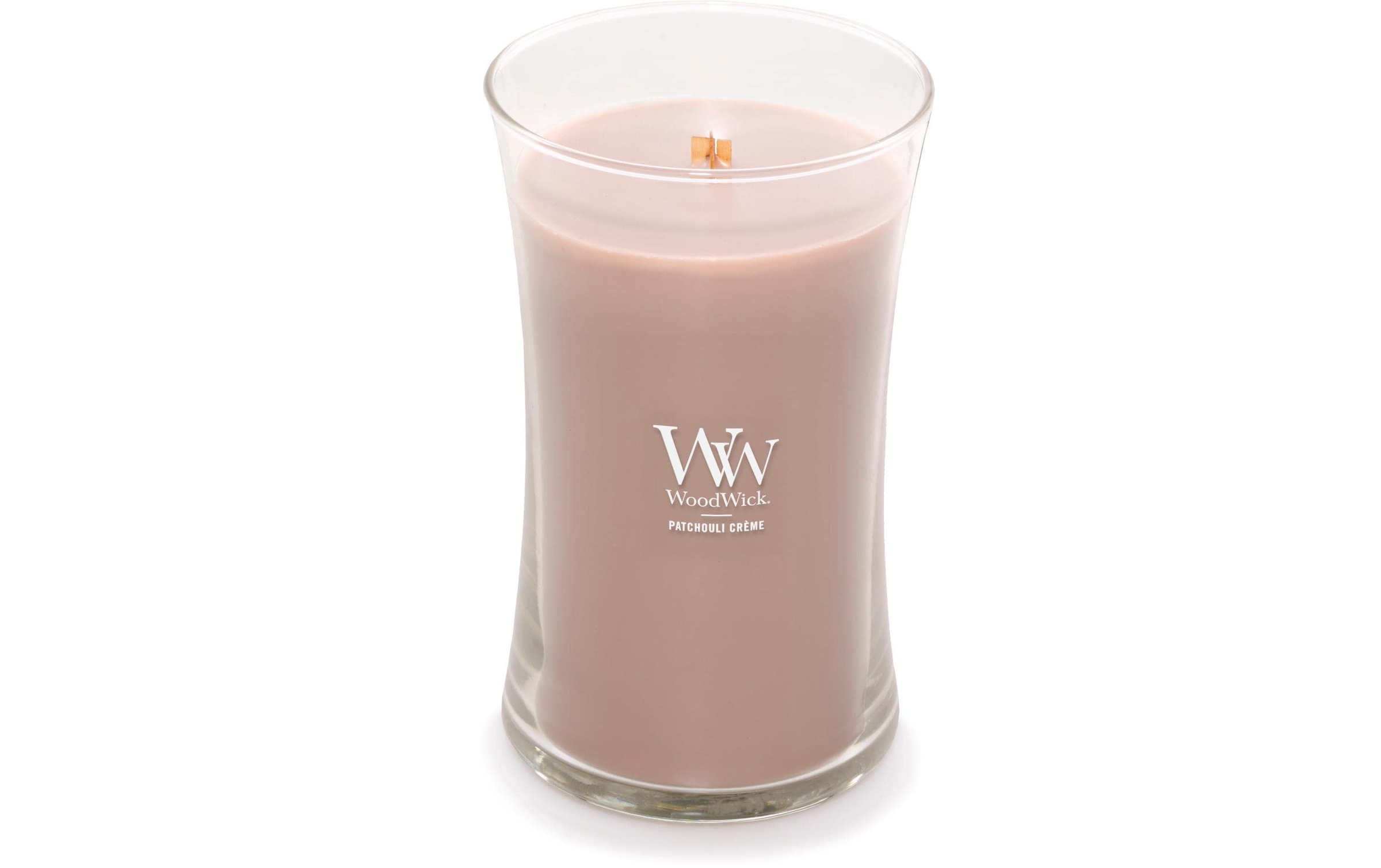 Woodwick Duftkerze »Patchouli Crème Large Jar«